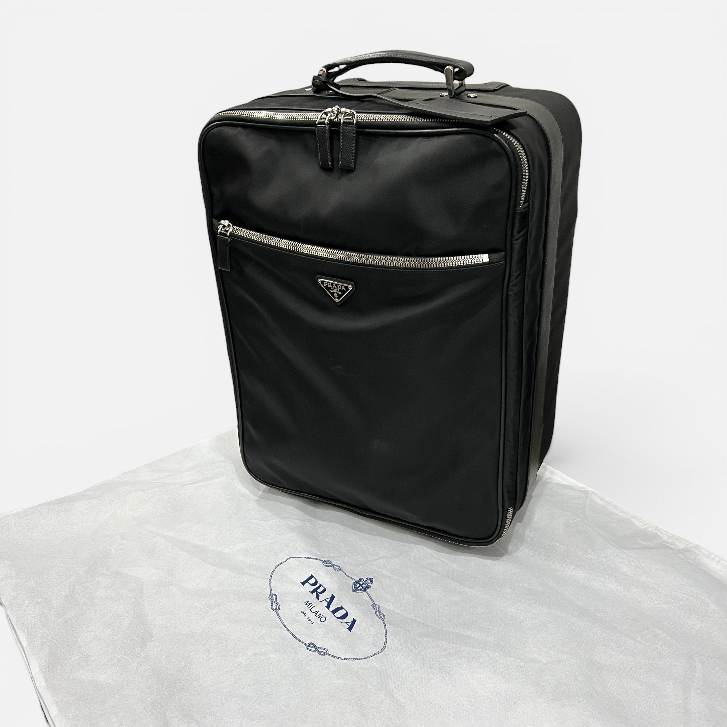 Trolley in Nylon e Saffiano 50 cm (cabinabile)