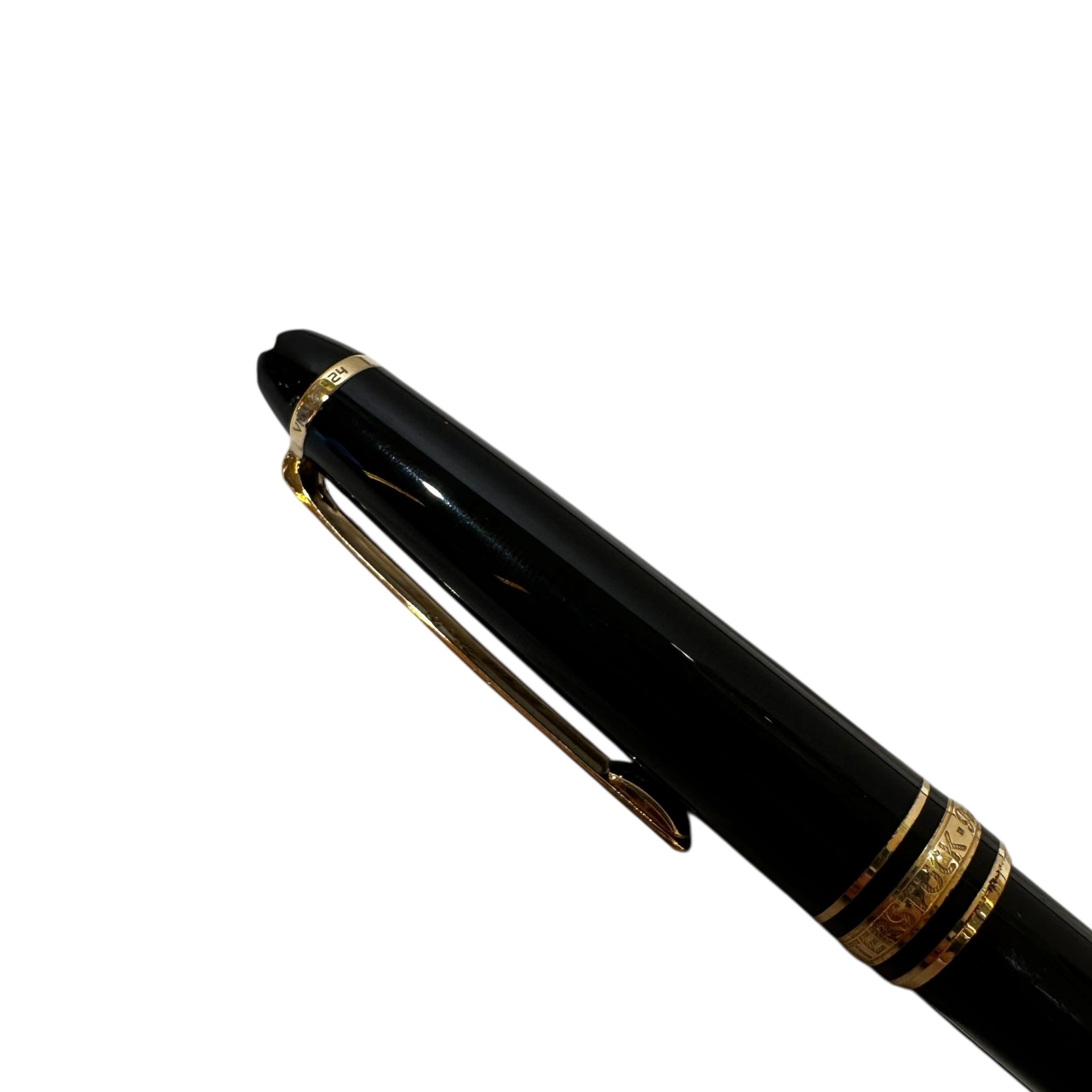 Meisterstück penna a sfera placcata oro classique