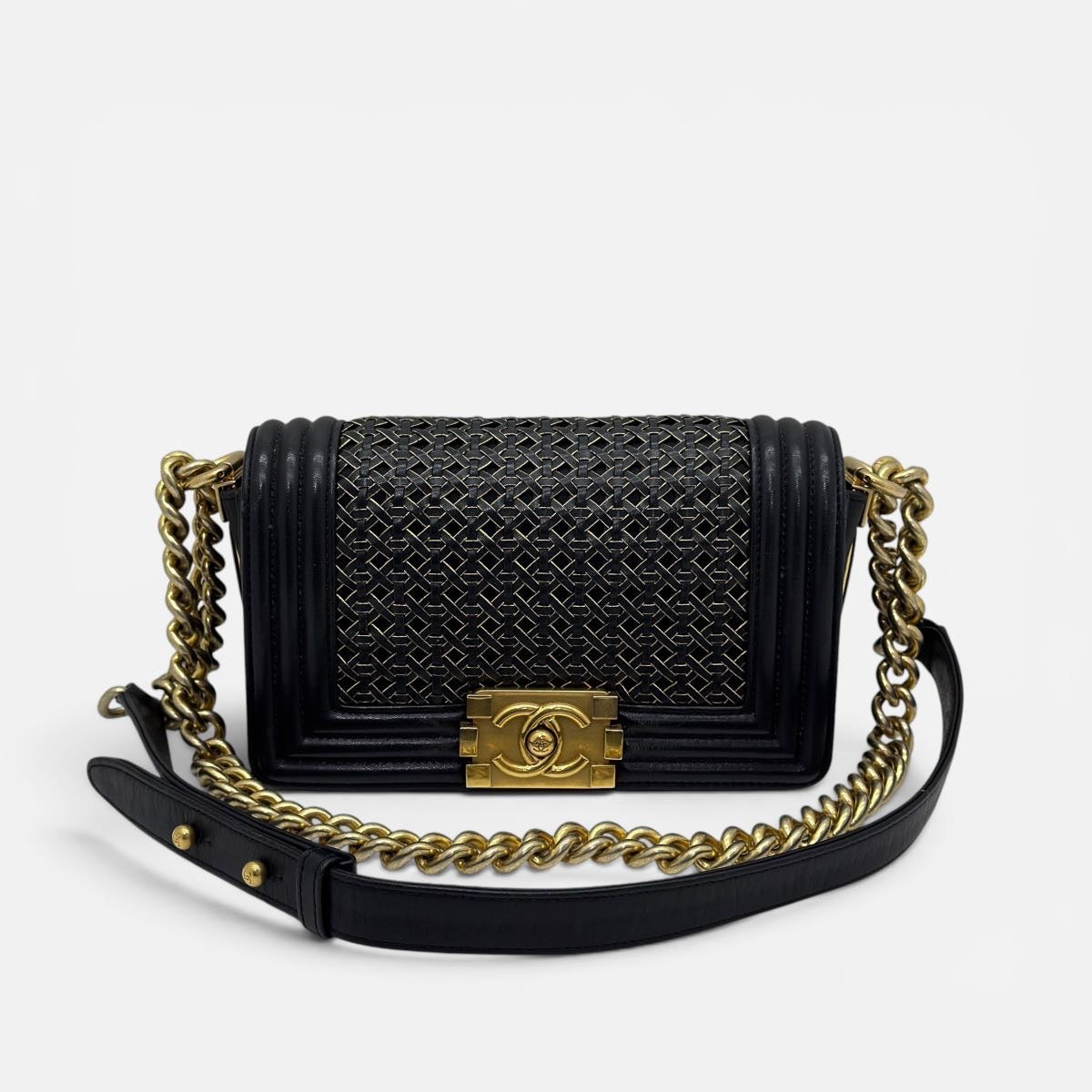 Borsa Boy Braided Piccola