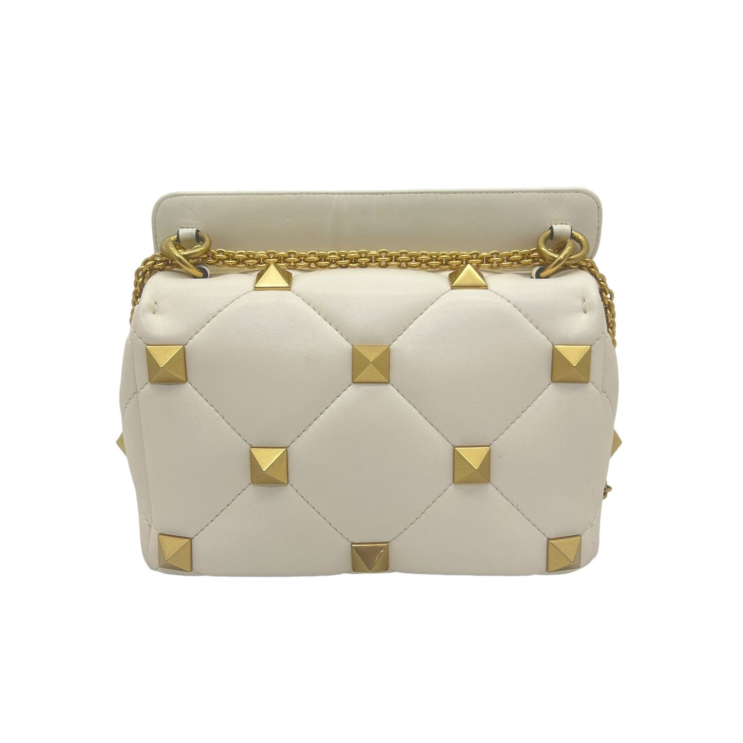 VALENTINO ROMAN STUD IN NAPPA WITH CHAIN