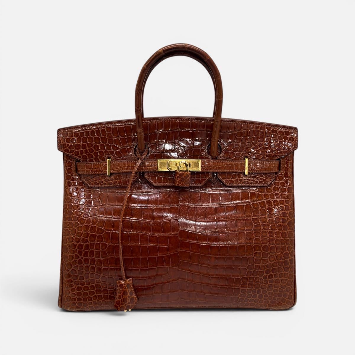 Birkin 35 Porosus Crocodile Miel (1998)