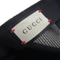 GUCCI CAPPELLINO IN PELLE E NYLON TG. S