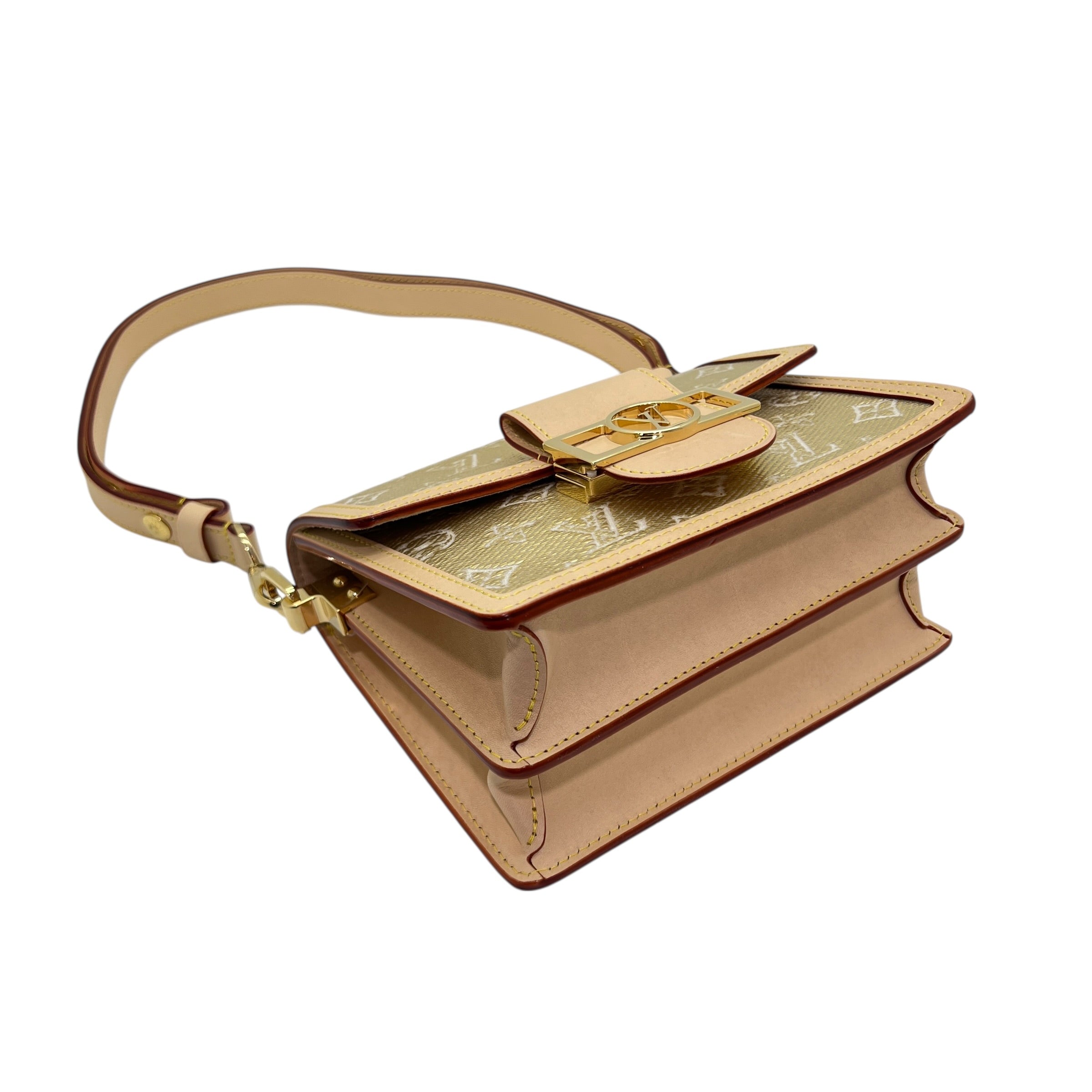 Dauphine Mini metallic gold