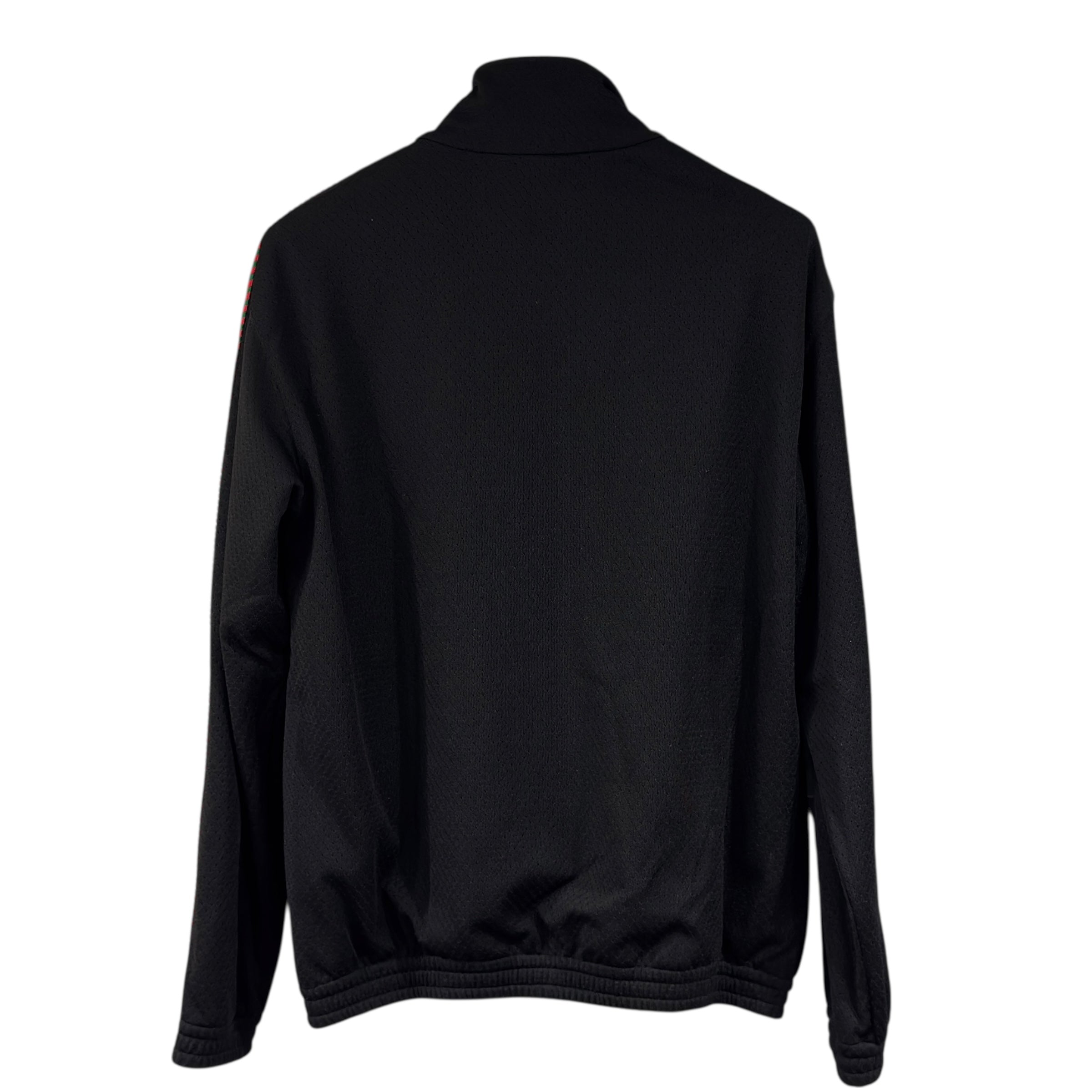 Felpa in jersey con zip taglia L