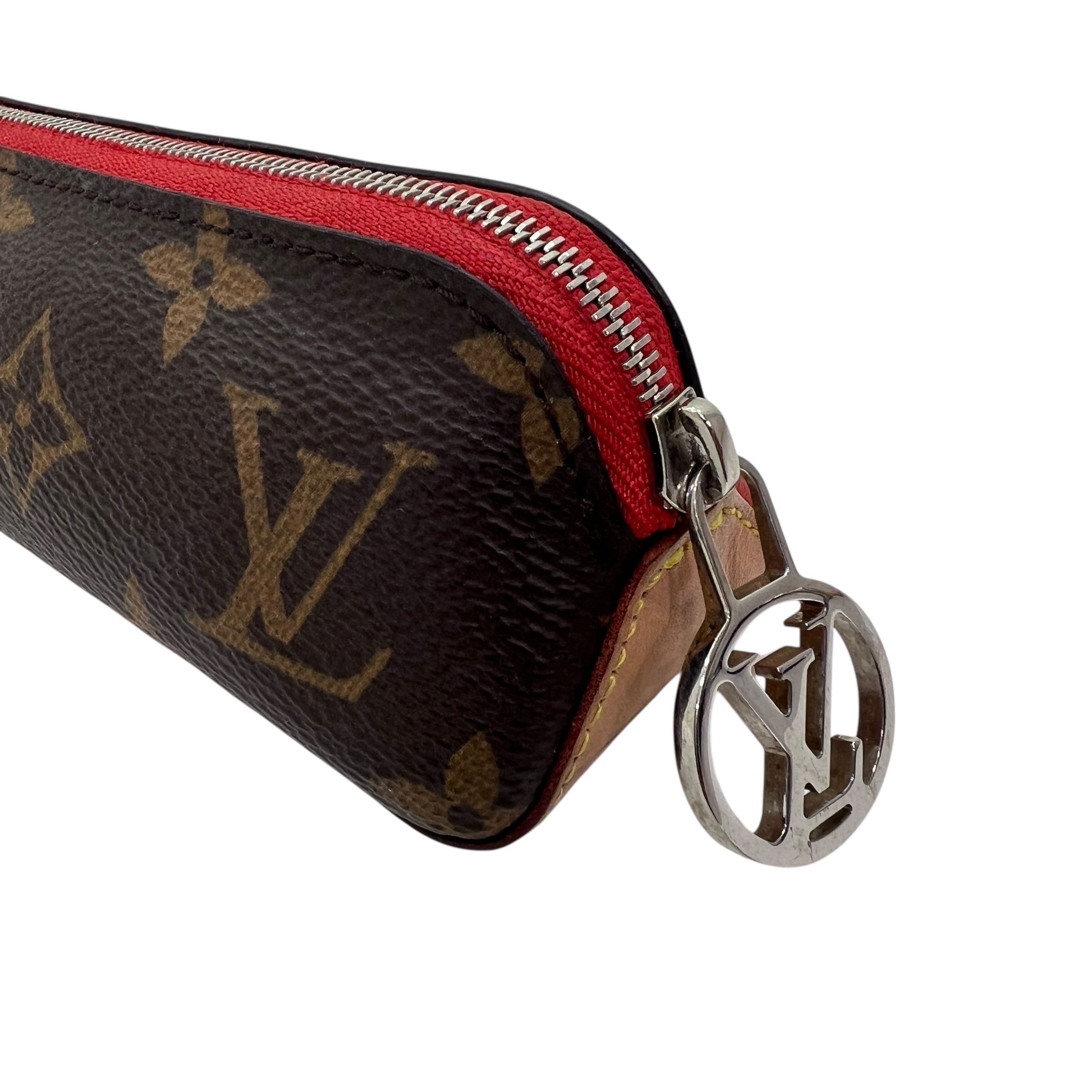 Astuccio Elizabeth Monogram e pelle