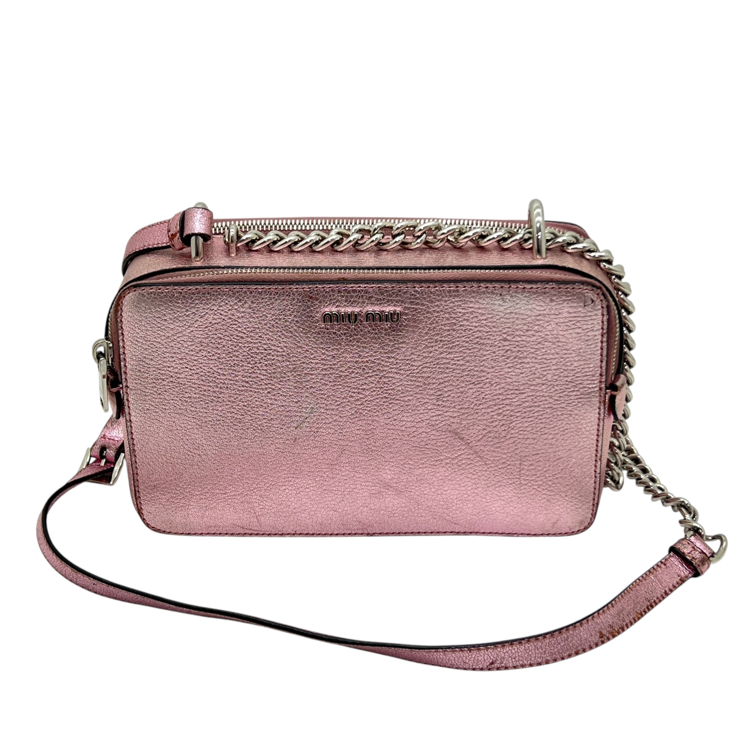 Miu Miu camera bag in pelle