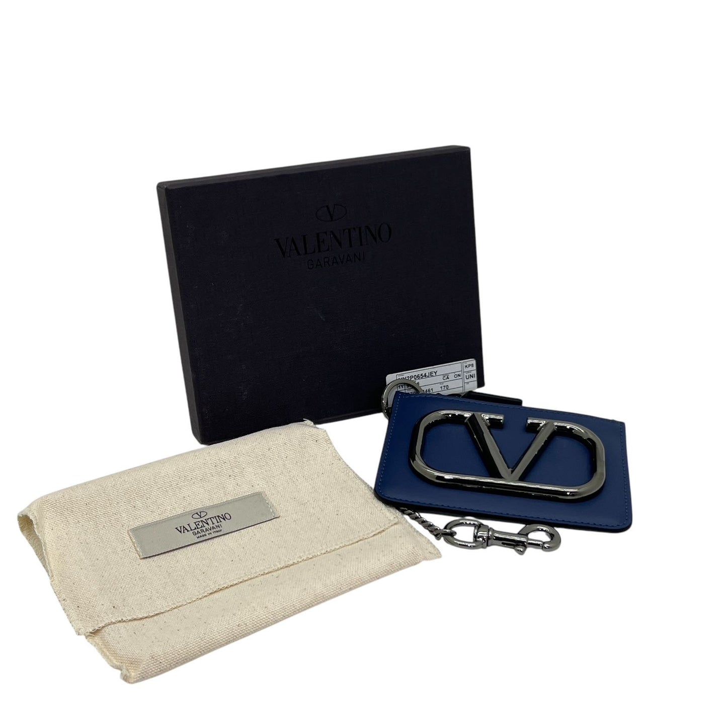 VALENTINO GARAVANI MINI POCHETTE PORTAMONETE VLOGO CON CATENA