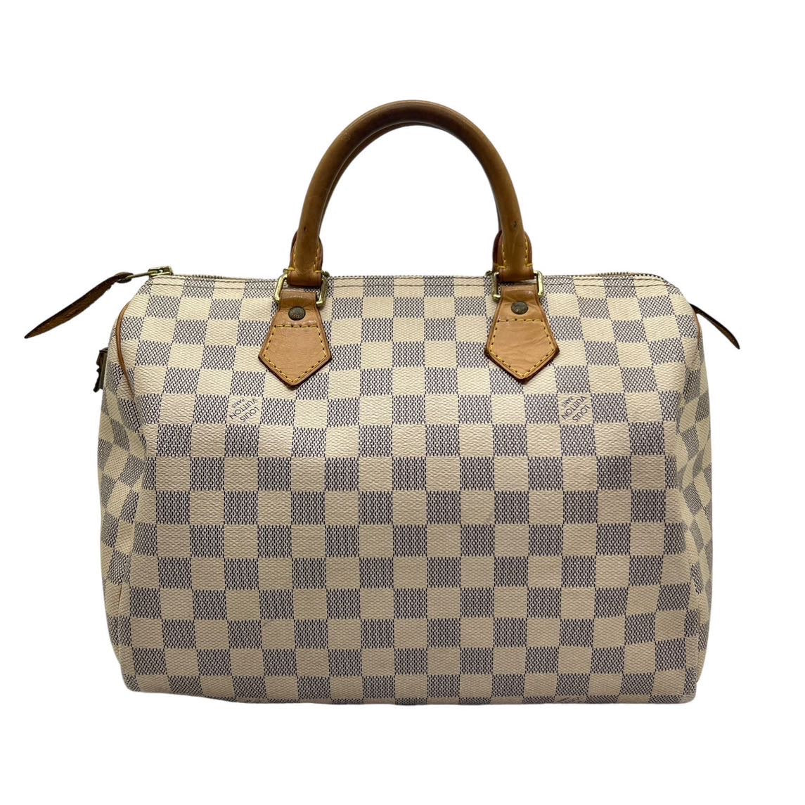 LOUIS VUITTON SPEEDY 30 DAMIER AZURE INIZIALI S.N.