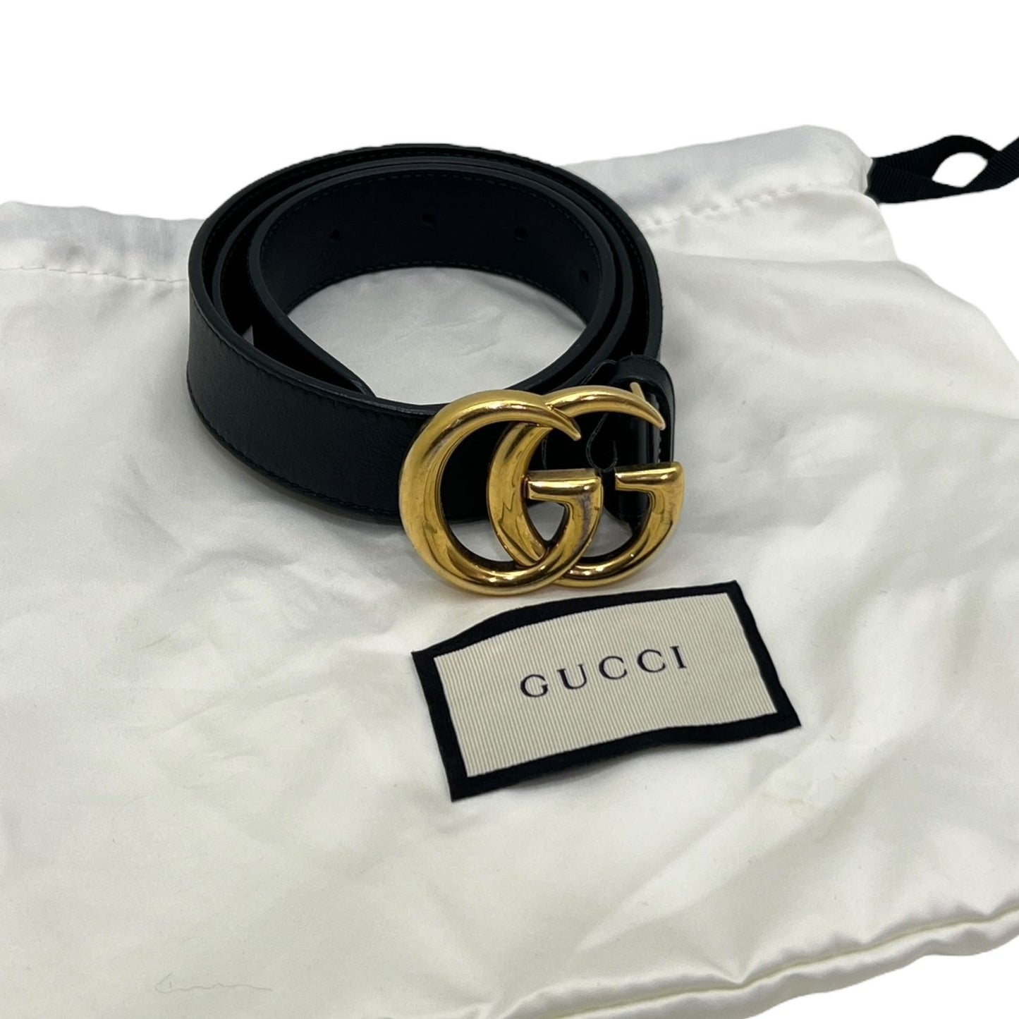 GUCCI CINTURA GG MARMONT TG 75