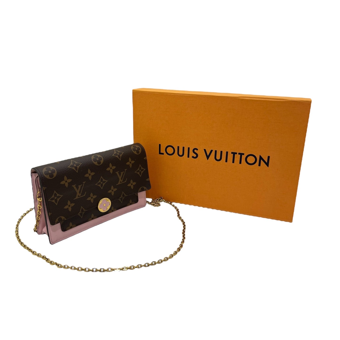 LOUIS VUITTON FLORE PORTAFOGLIO CON CATENA