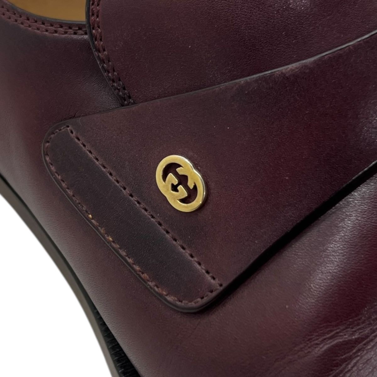 GUCCI MOCASSINI IN PELLE TG 45,5