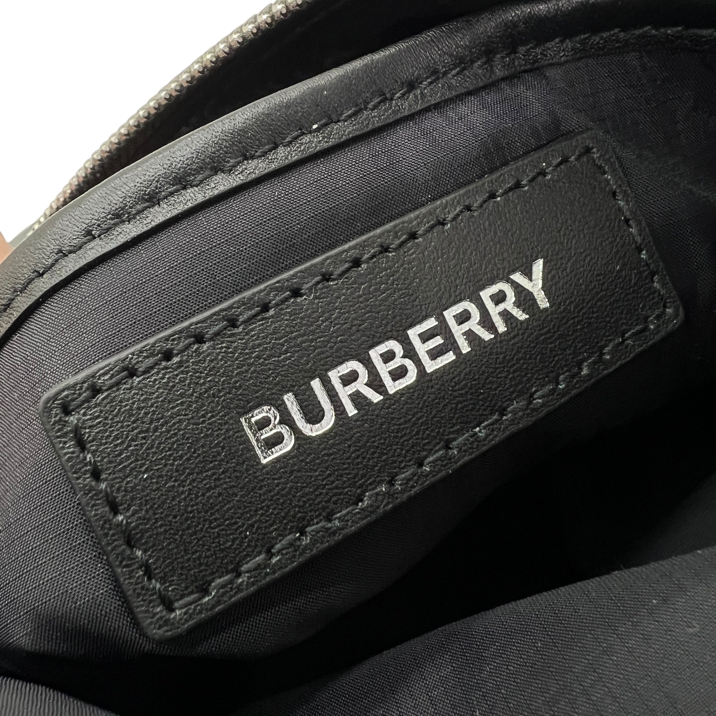 Tracolla in nylon con logo