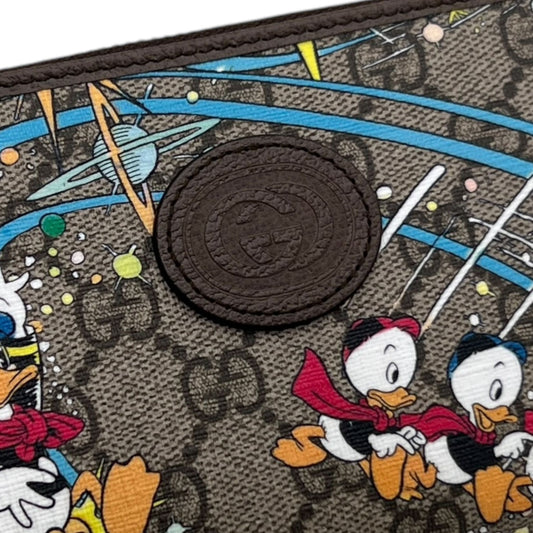 GUCCI X DISNEY PORTAFOGLIO IN GG SUPREME CON ZIP