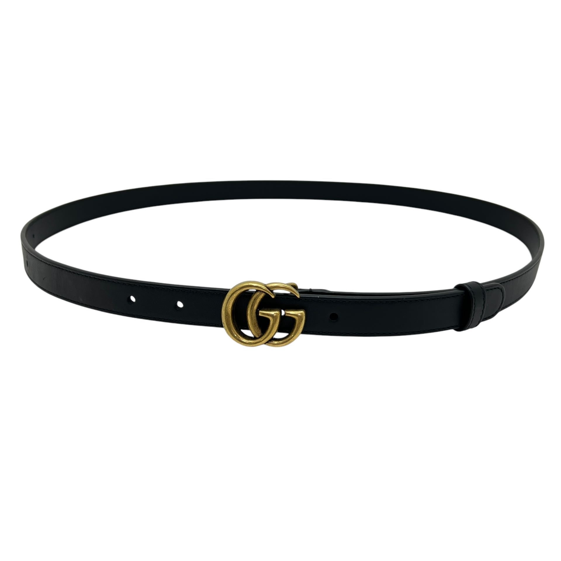 GUCCI  MARMONT GG CINTURA SOTTILE MIS. 100