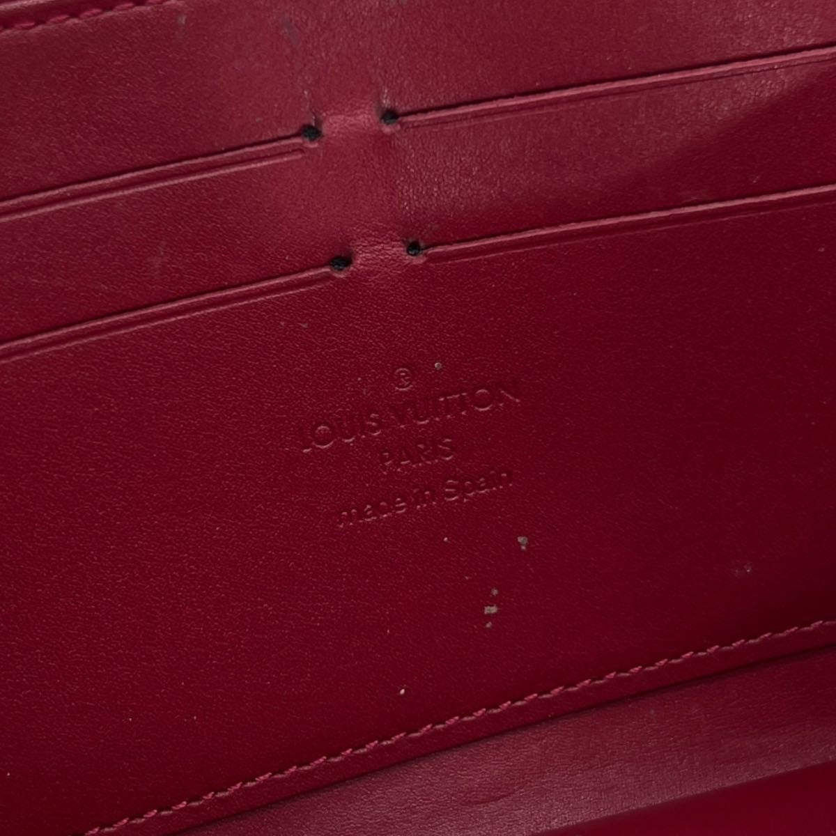 LOUIS VUITTON PORTAFOGLIO ZIPPY VERNIS