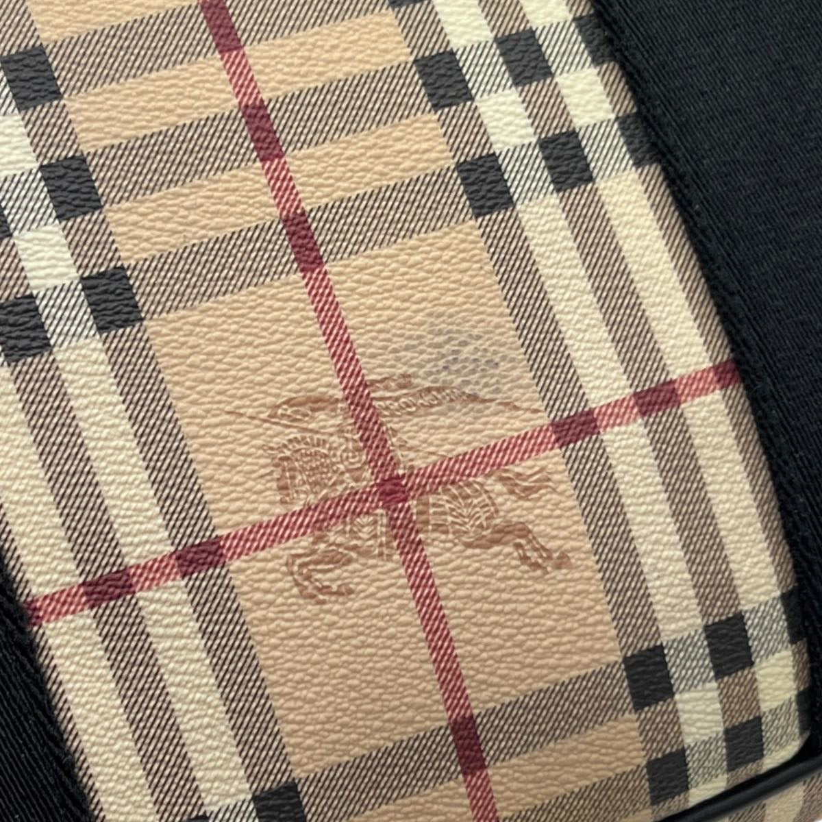 BURBERRY PORTADOCUMENTI/PC IN PELLE VINTAGE CHECK