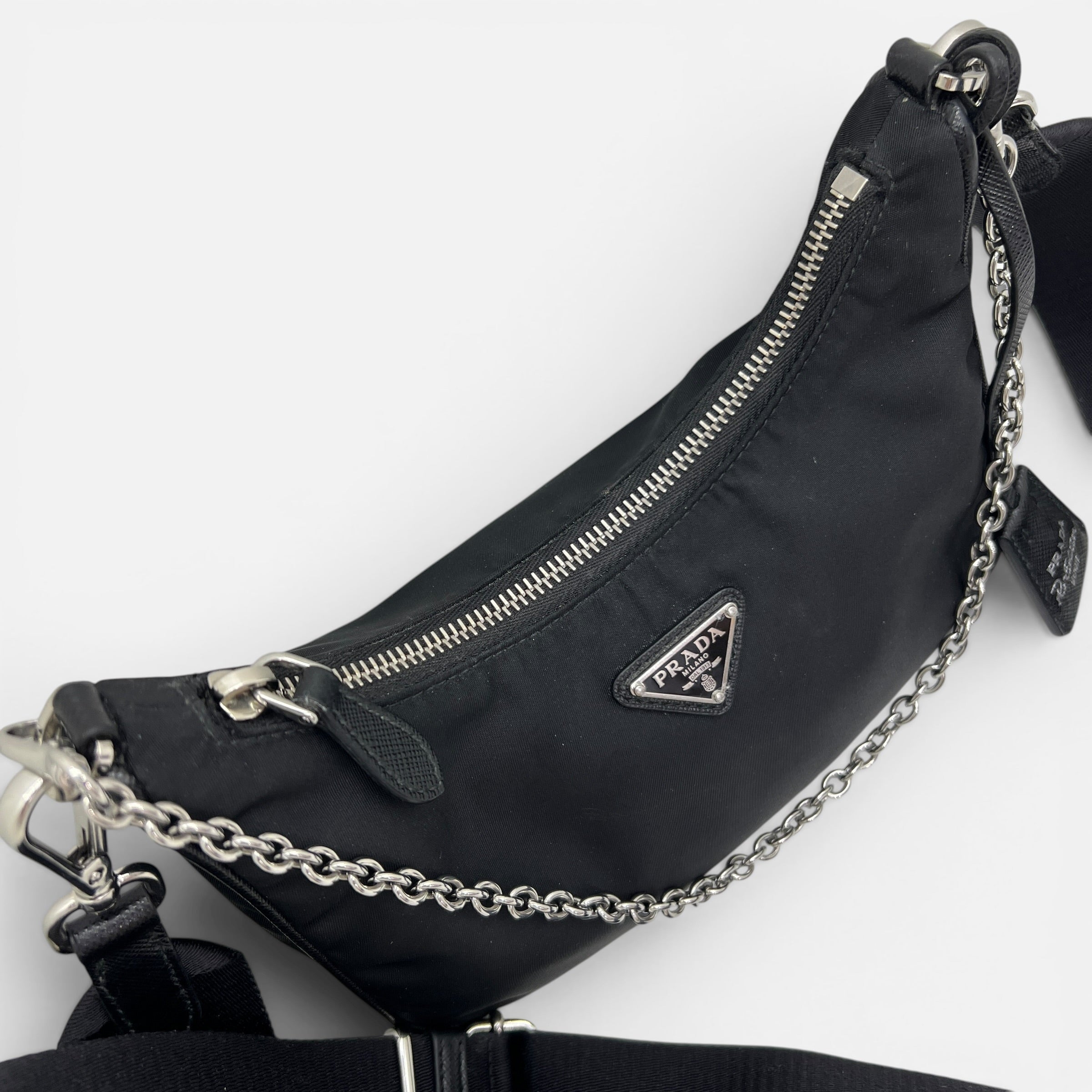 Borsa Re-Edition 2005 in Re-Nylon e Saffiano