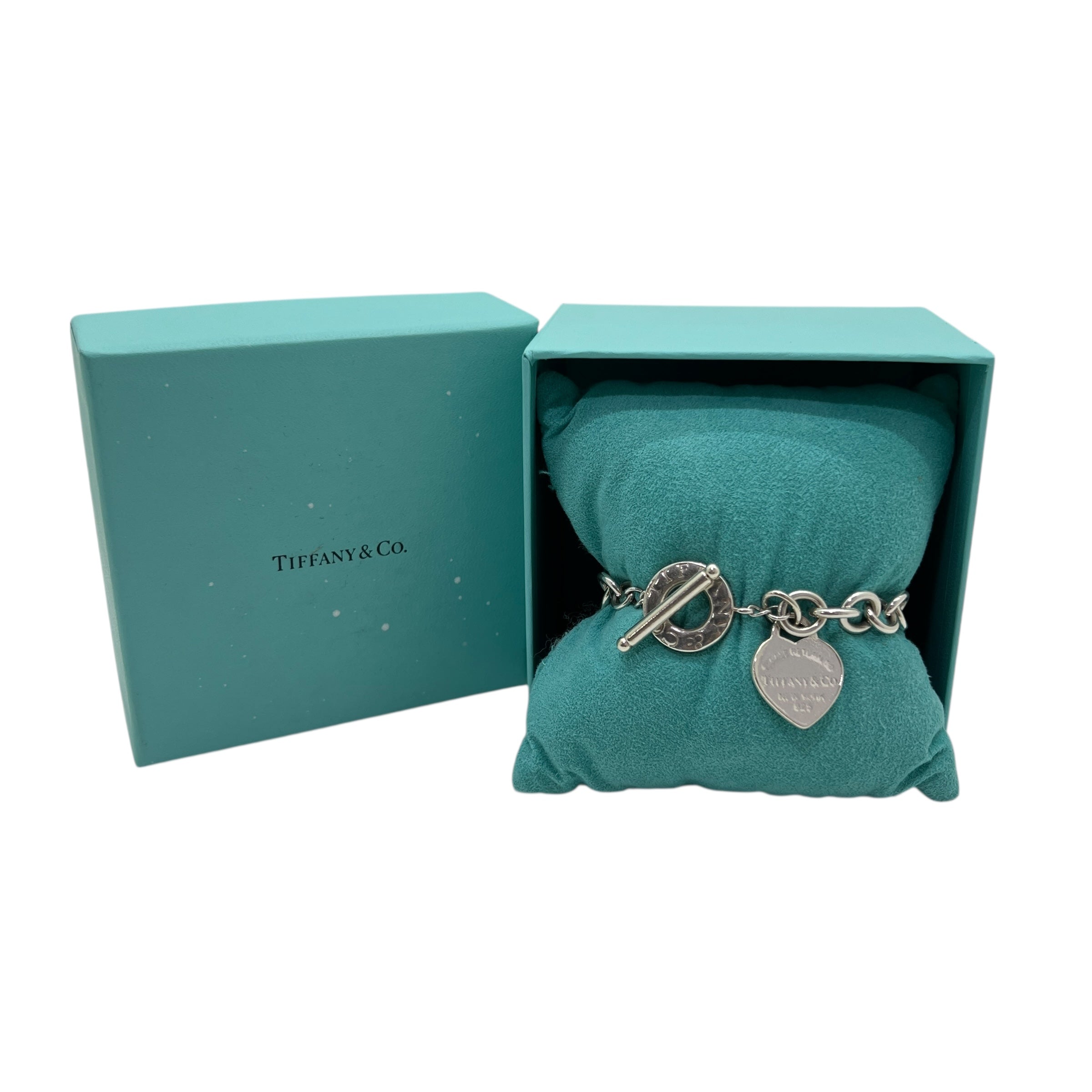 Bracciale Heart Tag con chiusura Toggle