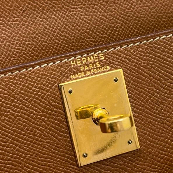 HERMÈS KELLY 28 SELLIER EPSOM (1992)