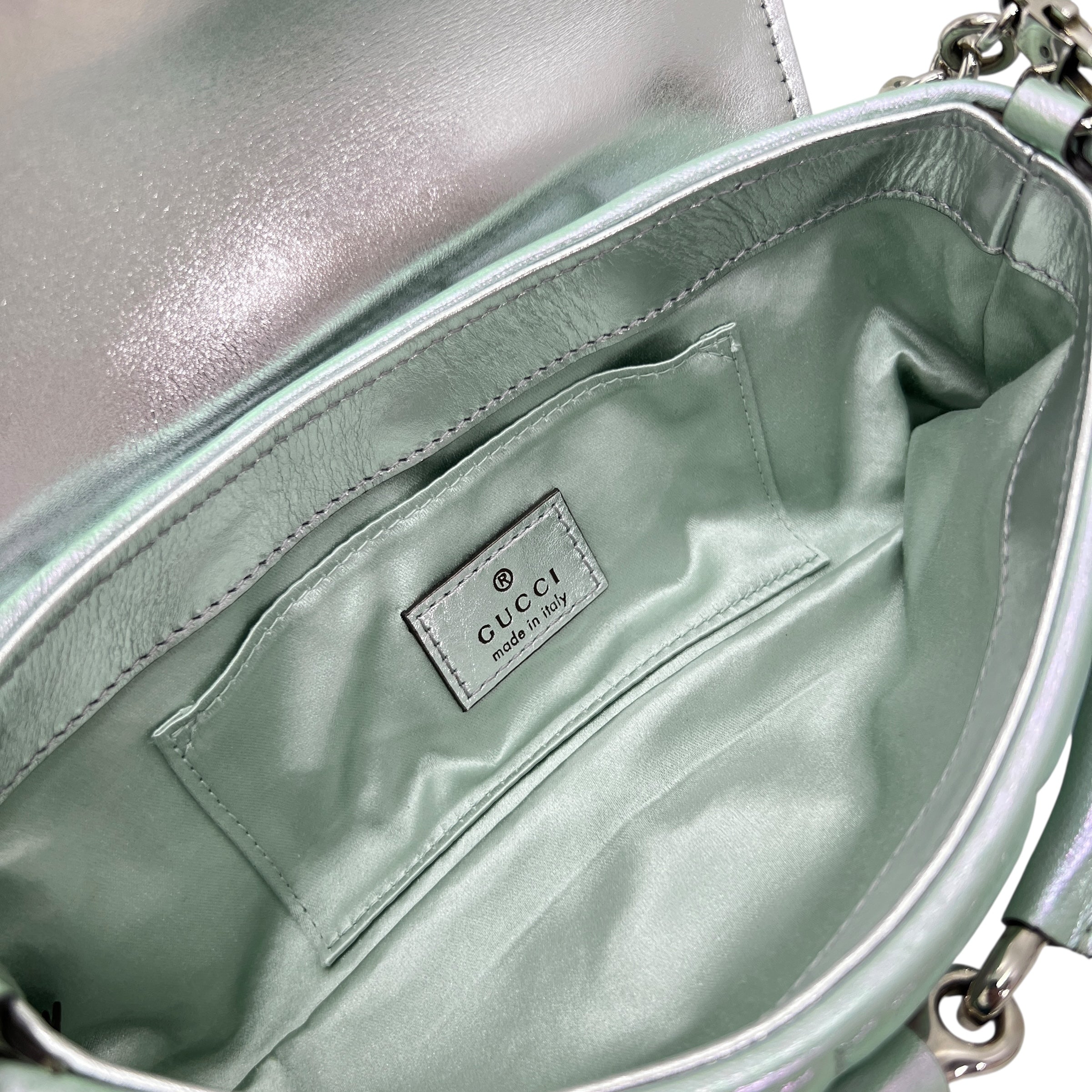 Horsebit chain borsa a spalla piccola