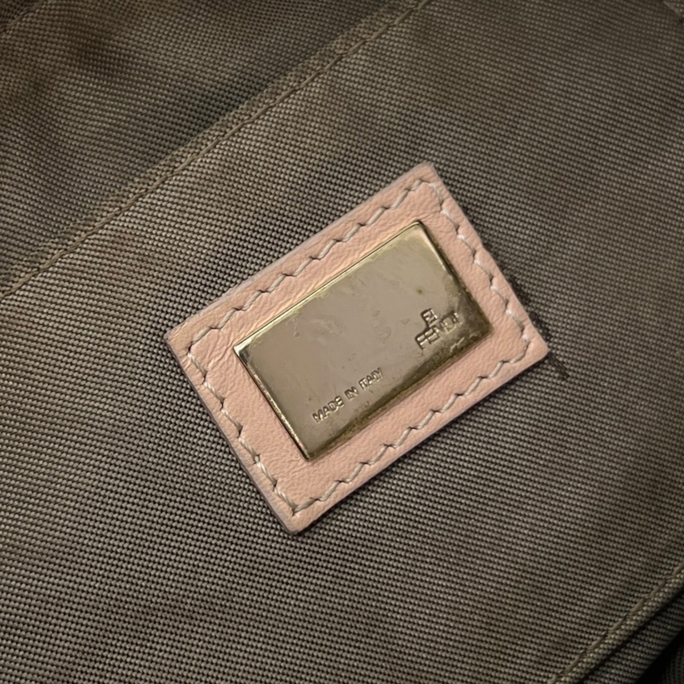 Mini borsa Zucchino in tela FF