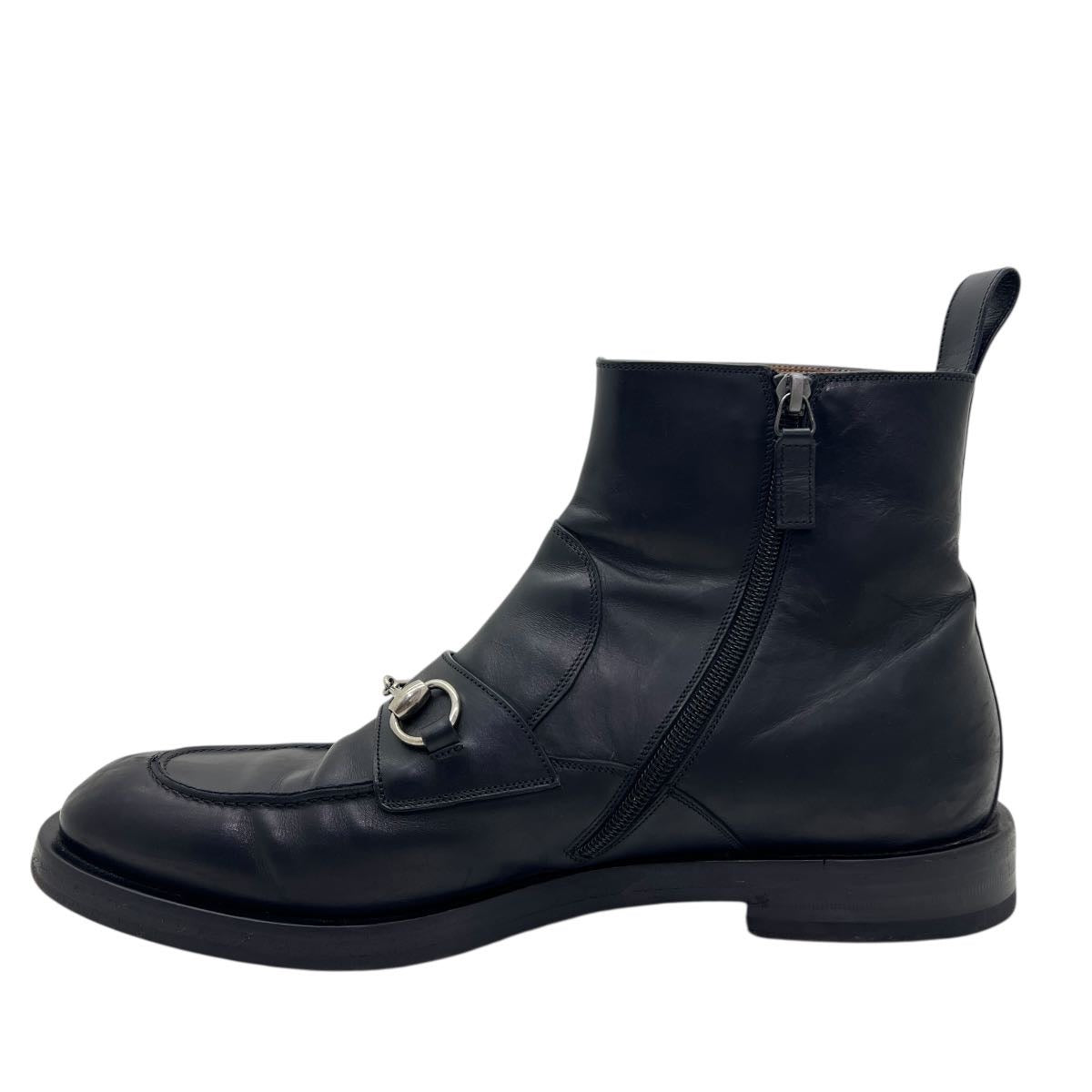 GUCCI STIVALETTO CON MORSETTO TG 45,5