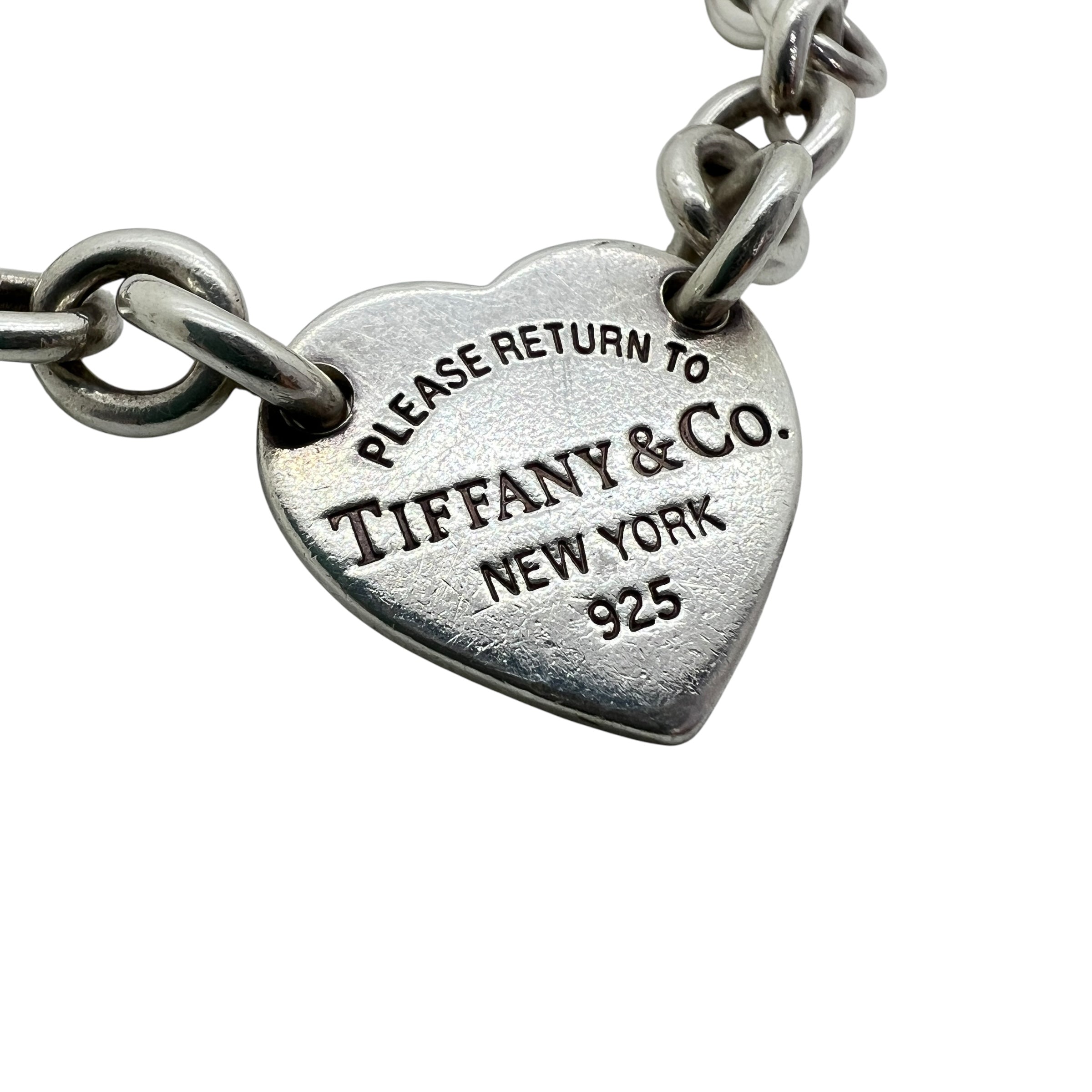 Bracciale Heart Tag in argento
