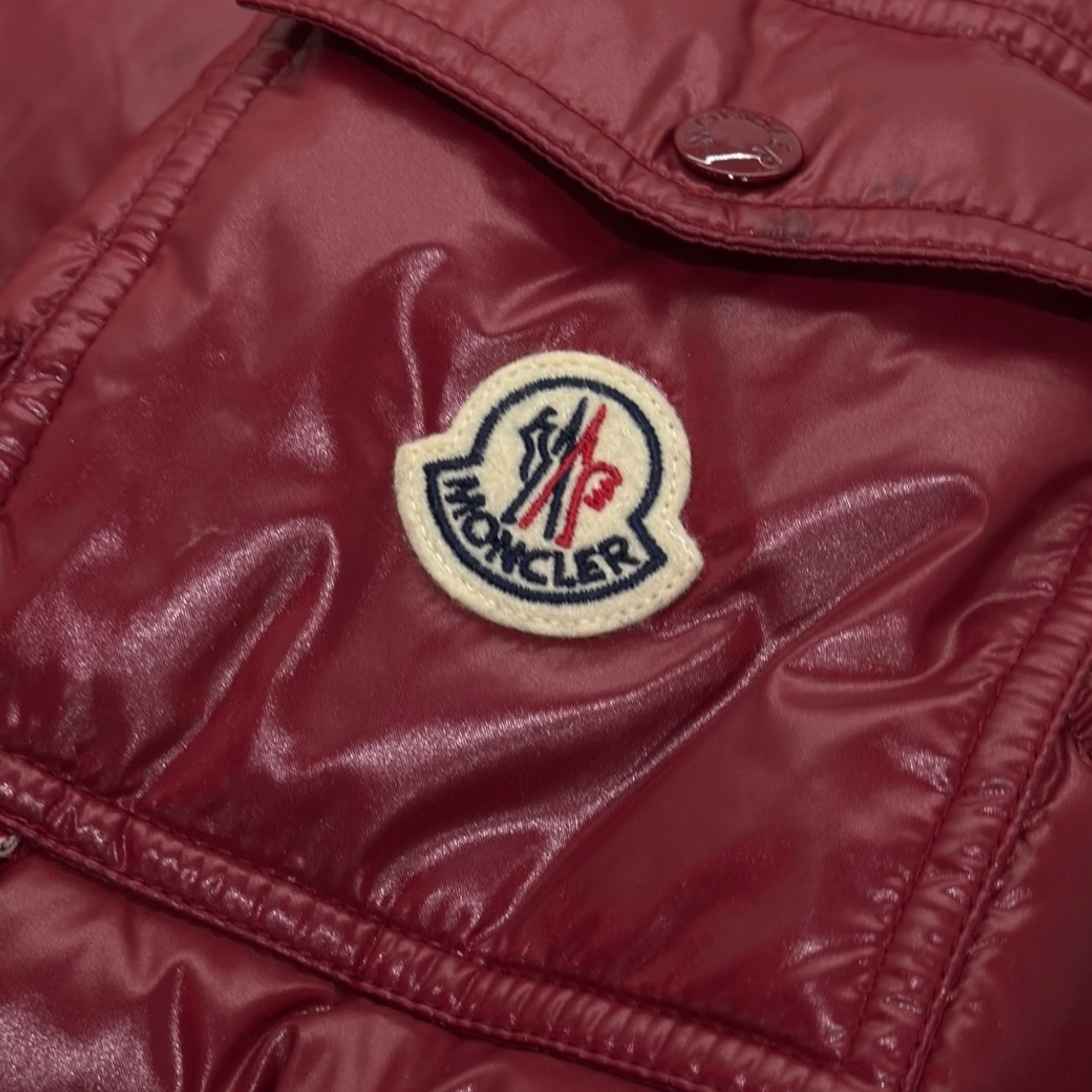 Piumino corto Maljasset con cappuccio taglia 2