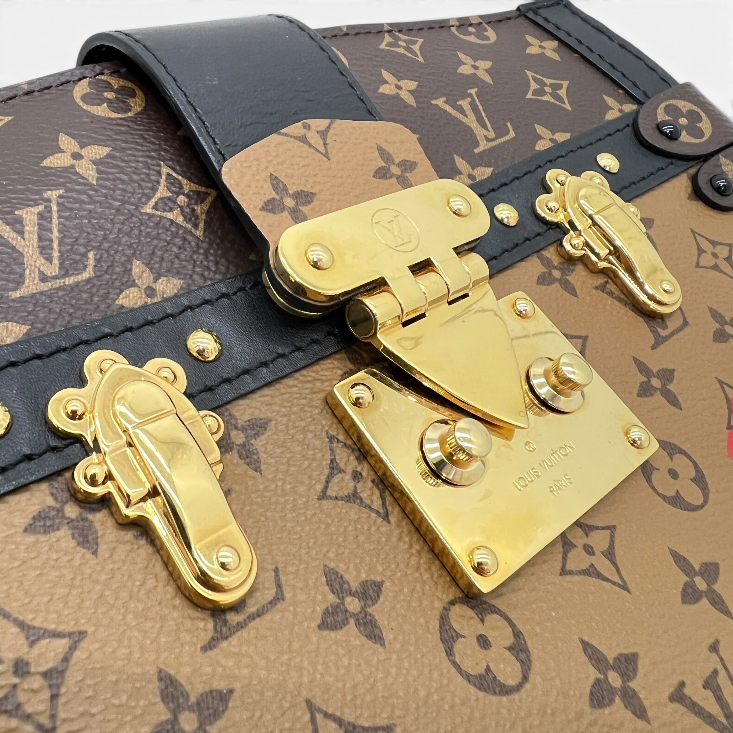 Borsa Trunk Clutch Monogram reverse