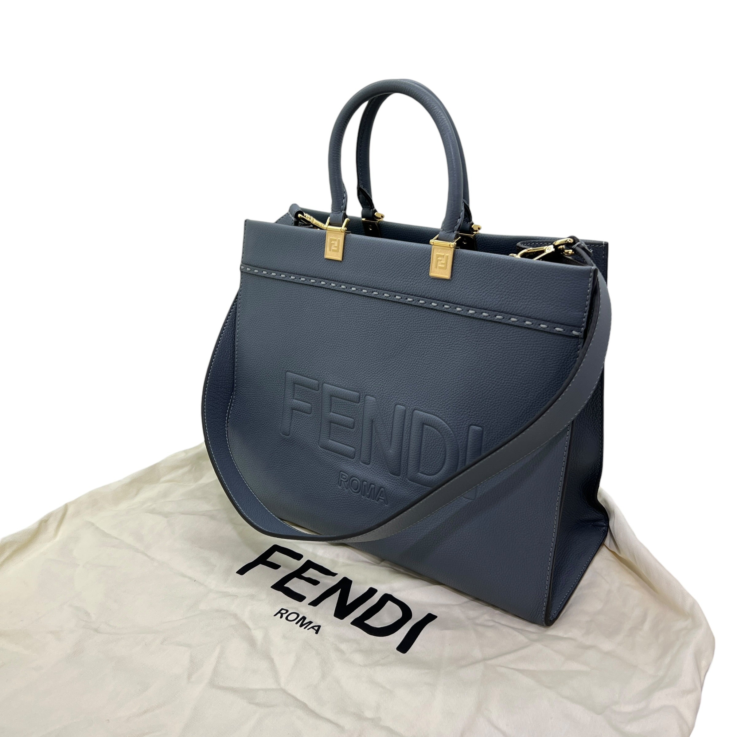 Sunshine Medium Tote in pelle