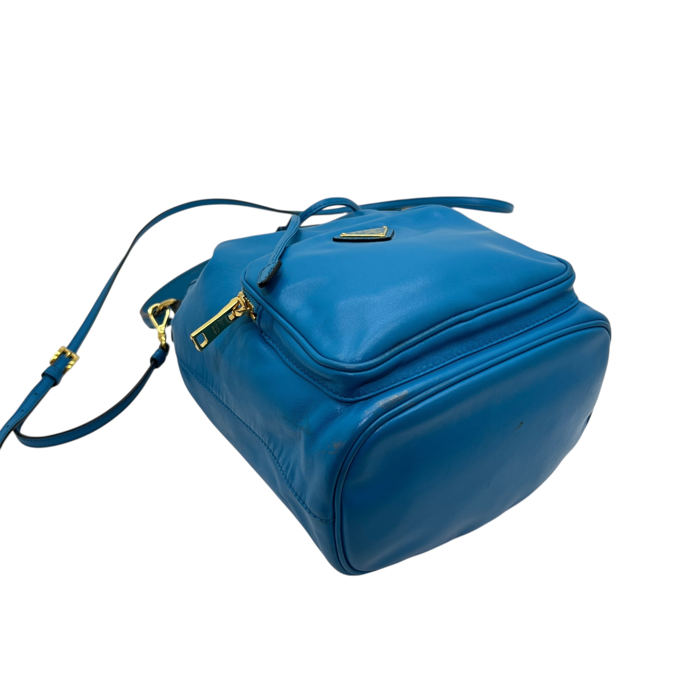 Mini secchiello Duet in pelle