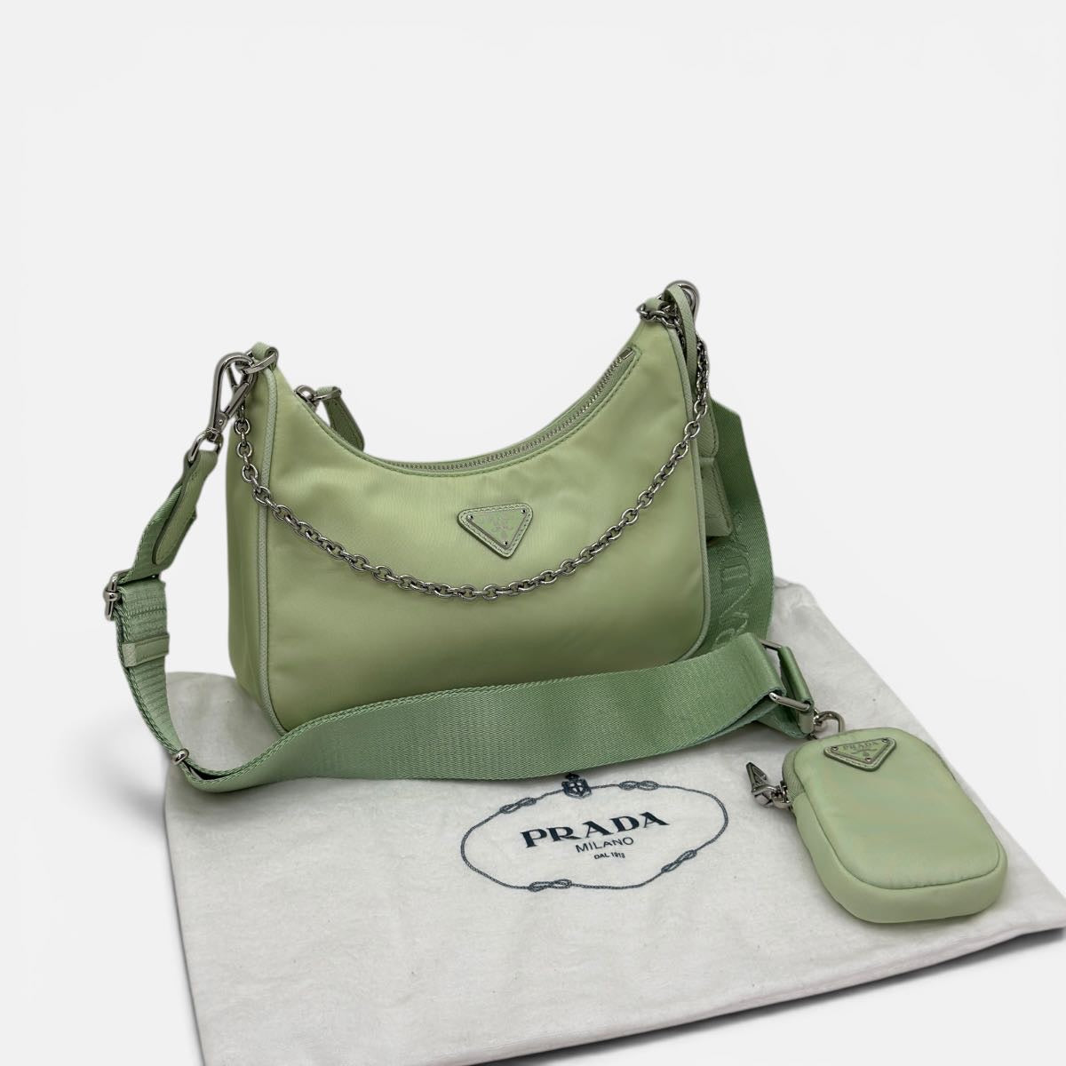 Borsa Re-Edition 2005 in Re-Nylon e Saffiano