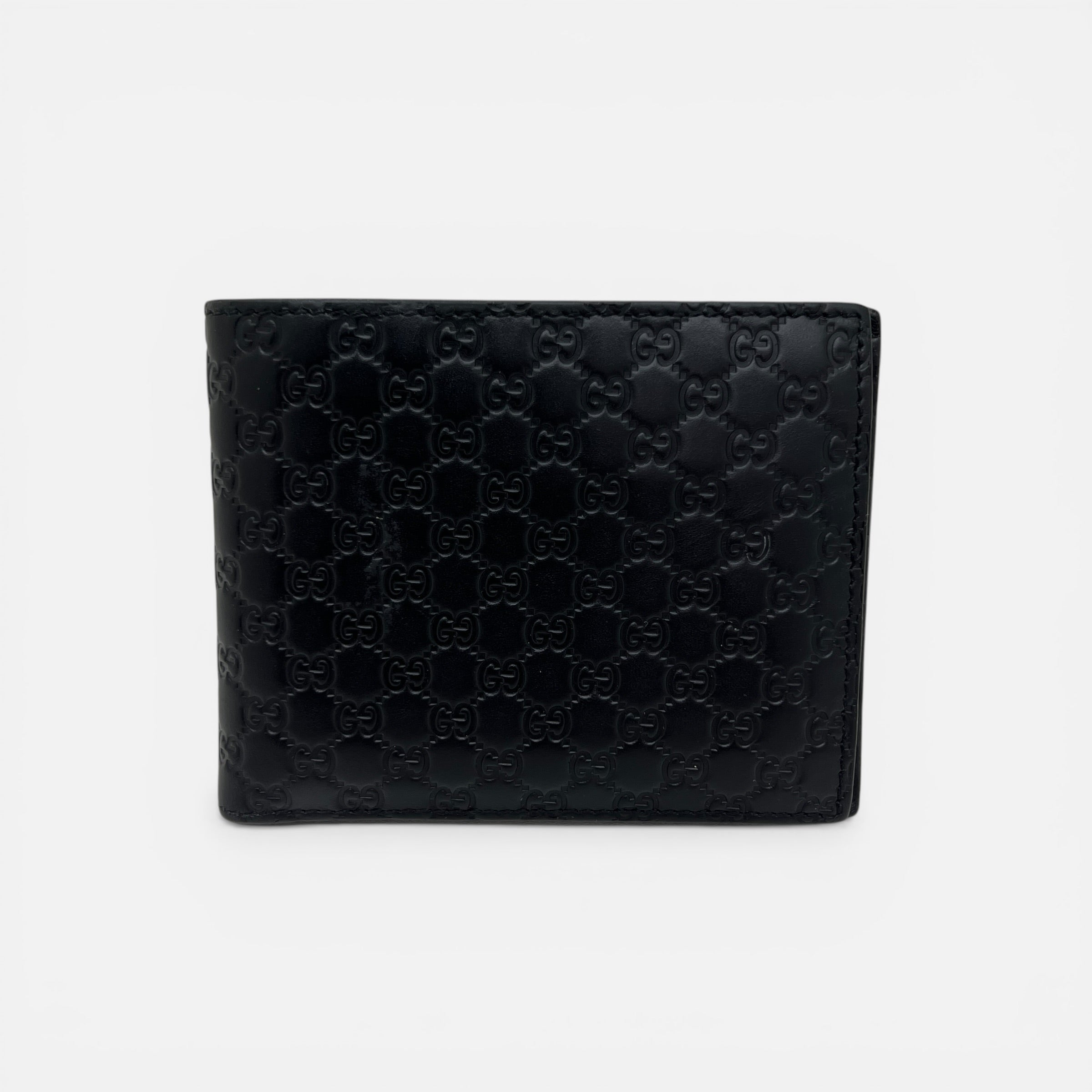 Portafoglio in pelle GG