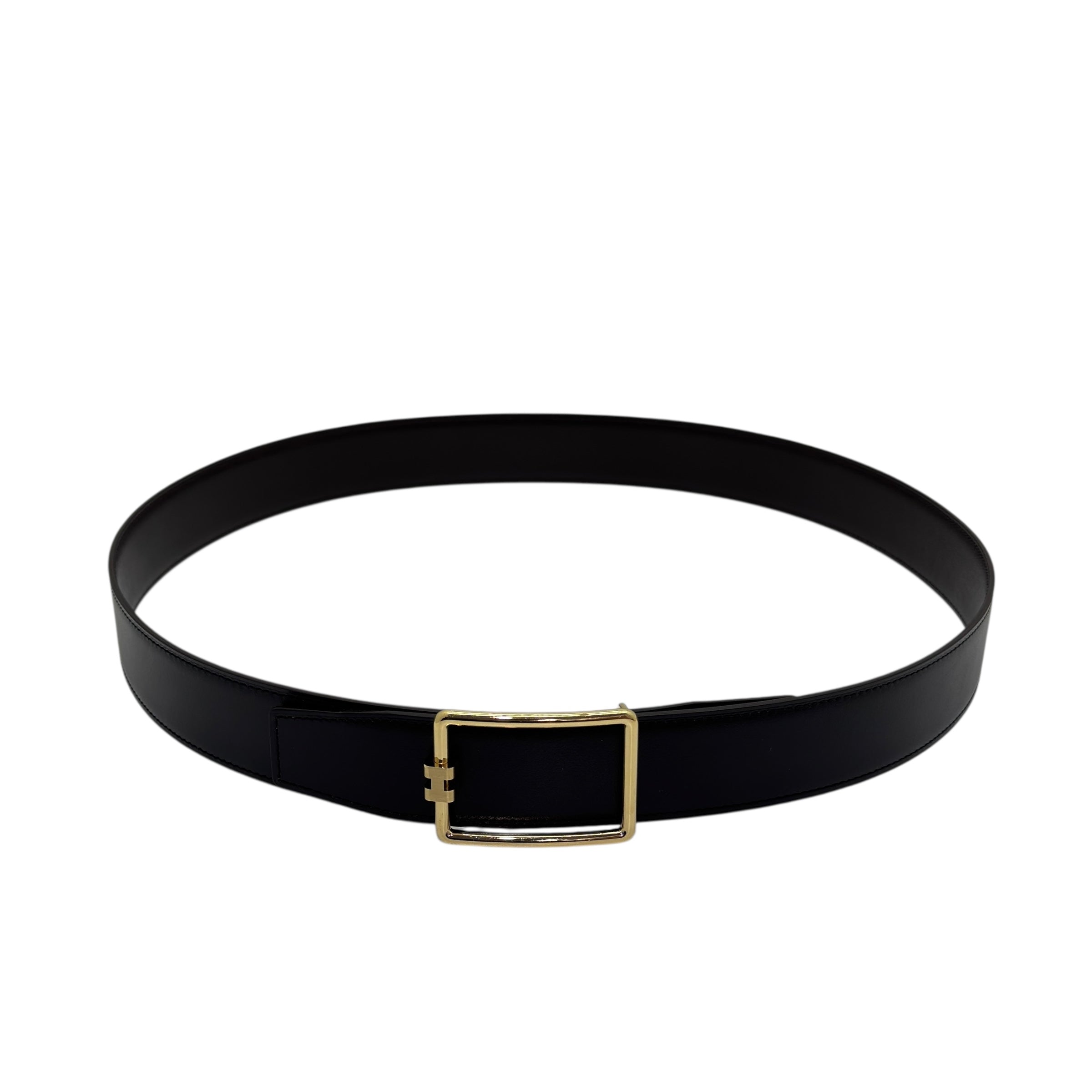 Fibbia da cintura Tube H & Pelle reversibile per cintura 38 mm taglia 105