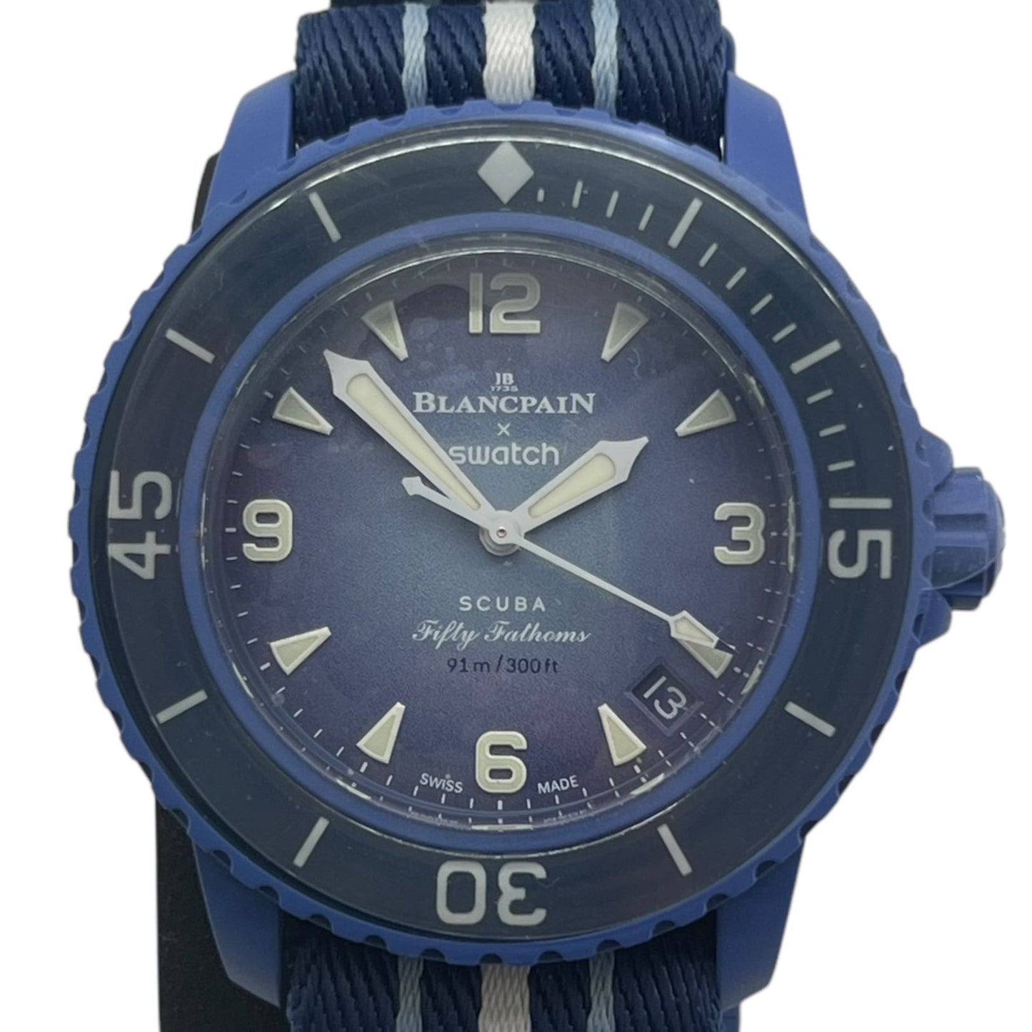 BLANCPAIN X SWATCH SCUBA FIFTY FATHOMS ATLANTIC OCEAN