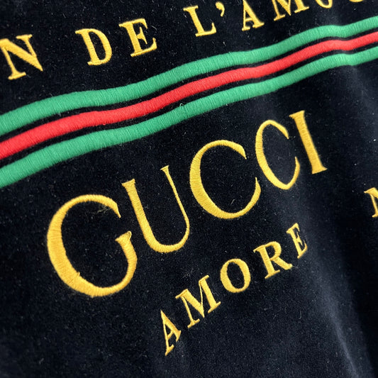 GUCCI FELPA MAISON DE L'AMOUR TG. M