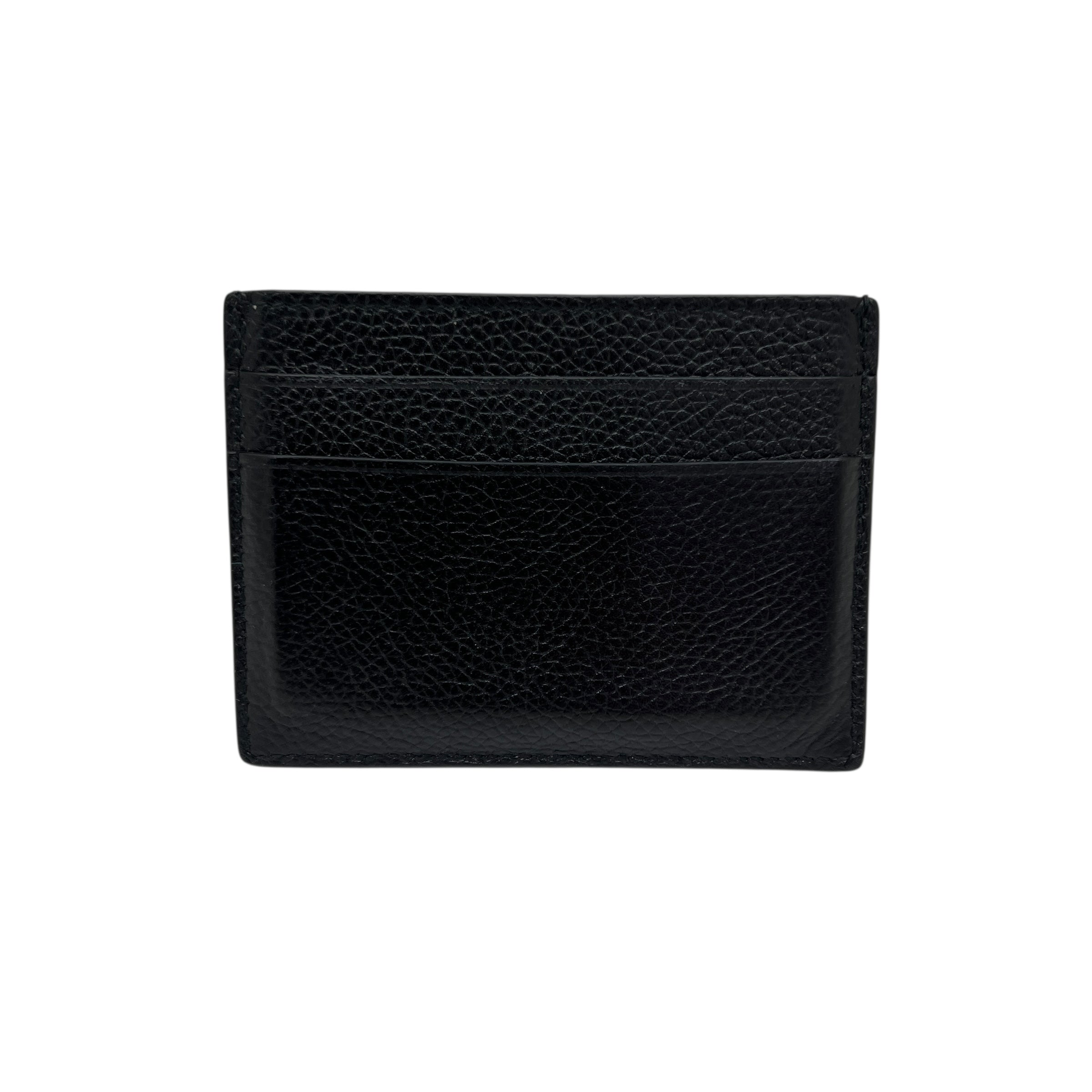 Portacarte in pelle martellata