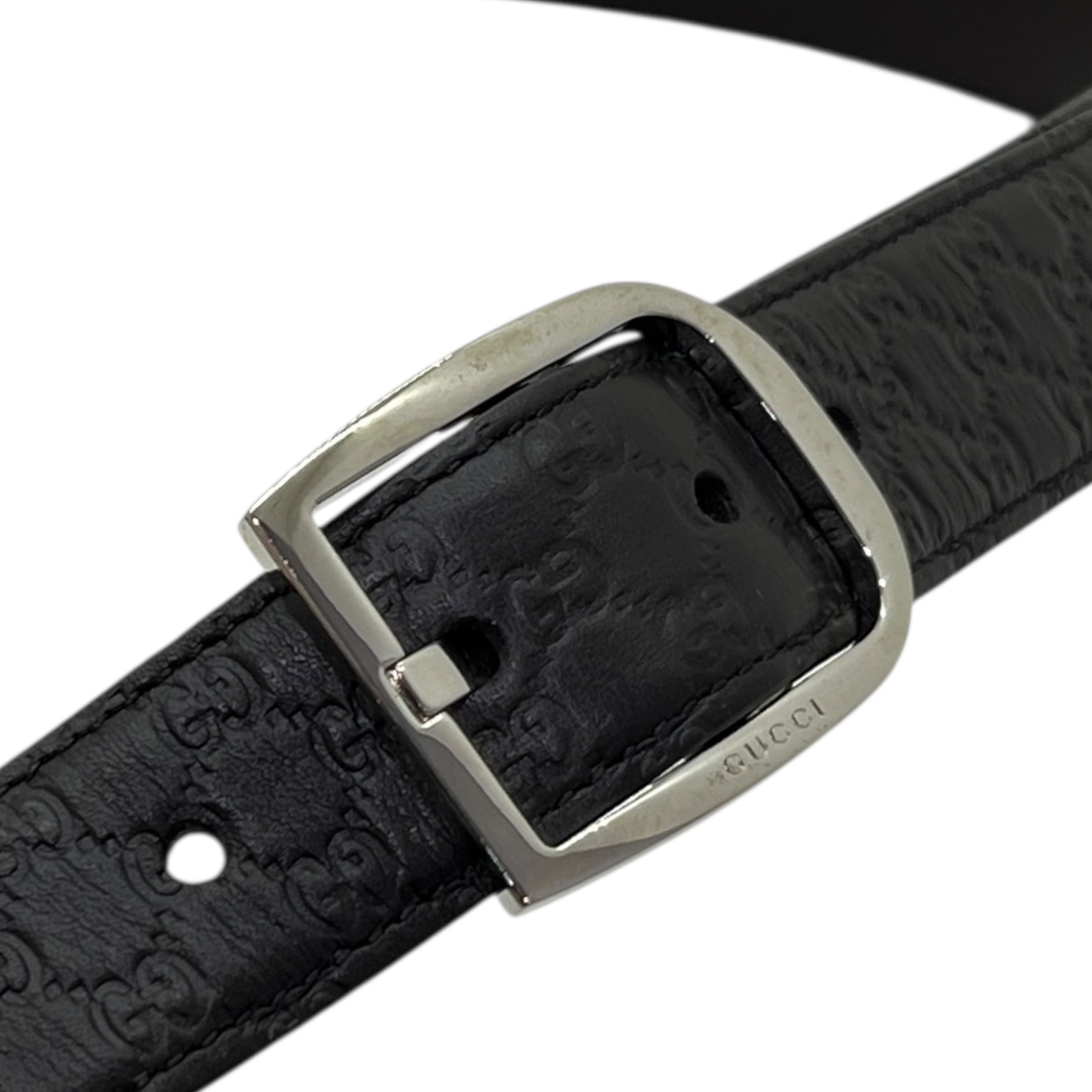 Cintura in pelle Micro GG taglia 100