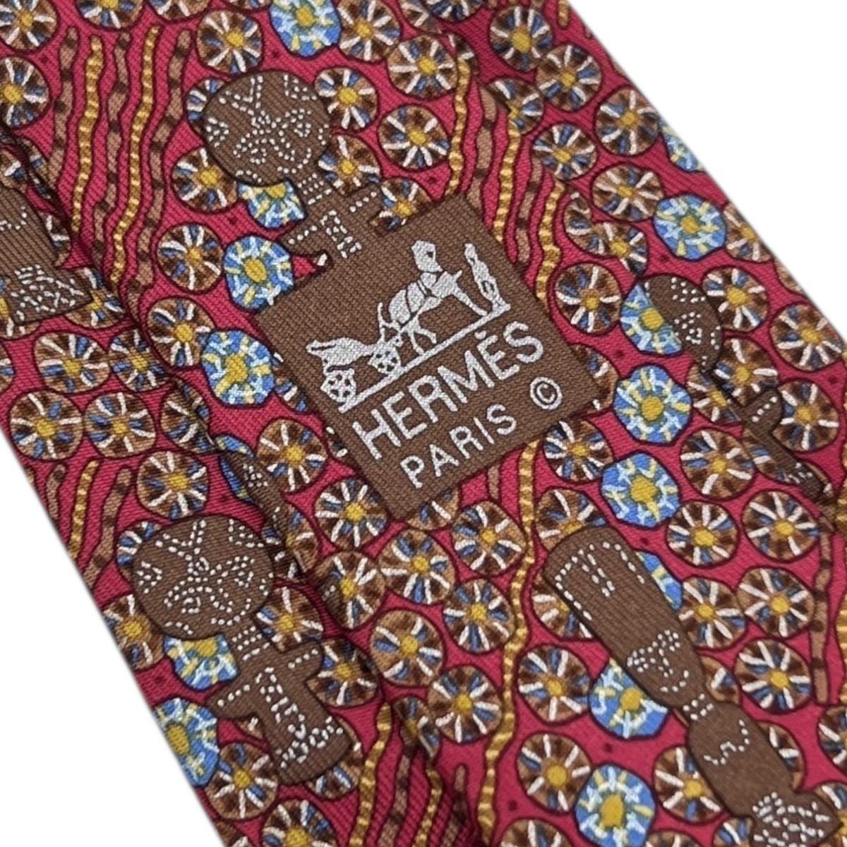 HERMÈS CRAVATTA IN SETA
