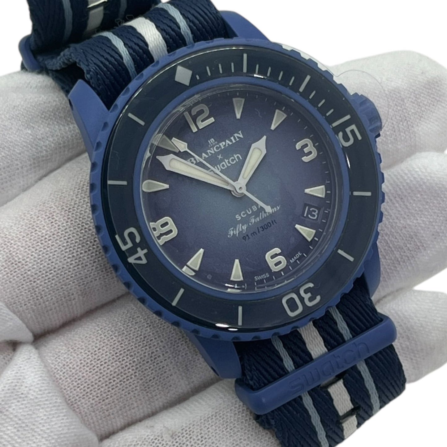 BLANCPAIN X SWATCH SCUBA FIFTY FATHOMS ATLANTIC OCEAN