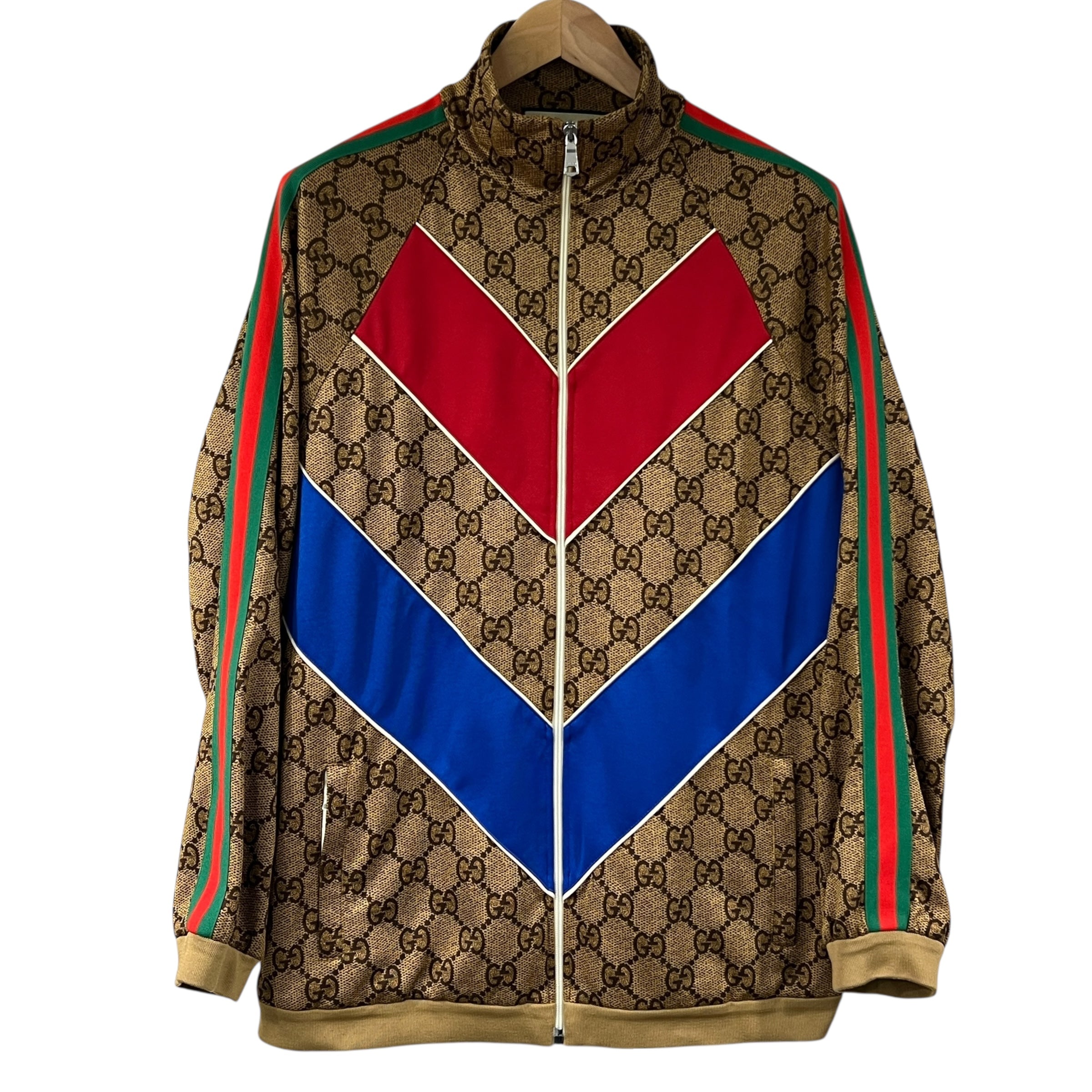 GUCCI GIACCA GG IN JERSEY TECNICO TG S (VESTE XL)