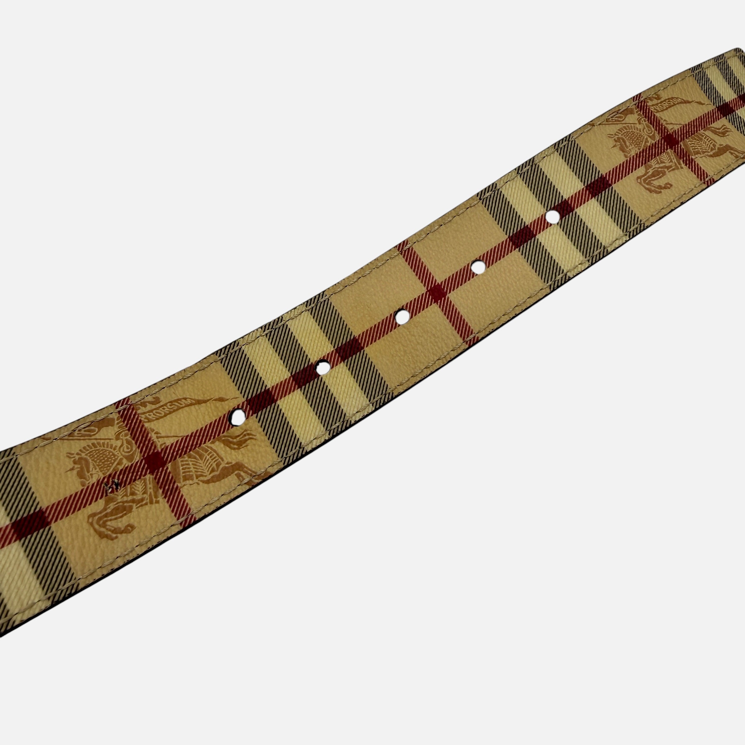 Cintura check taglia 110