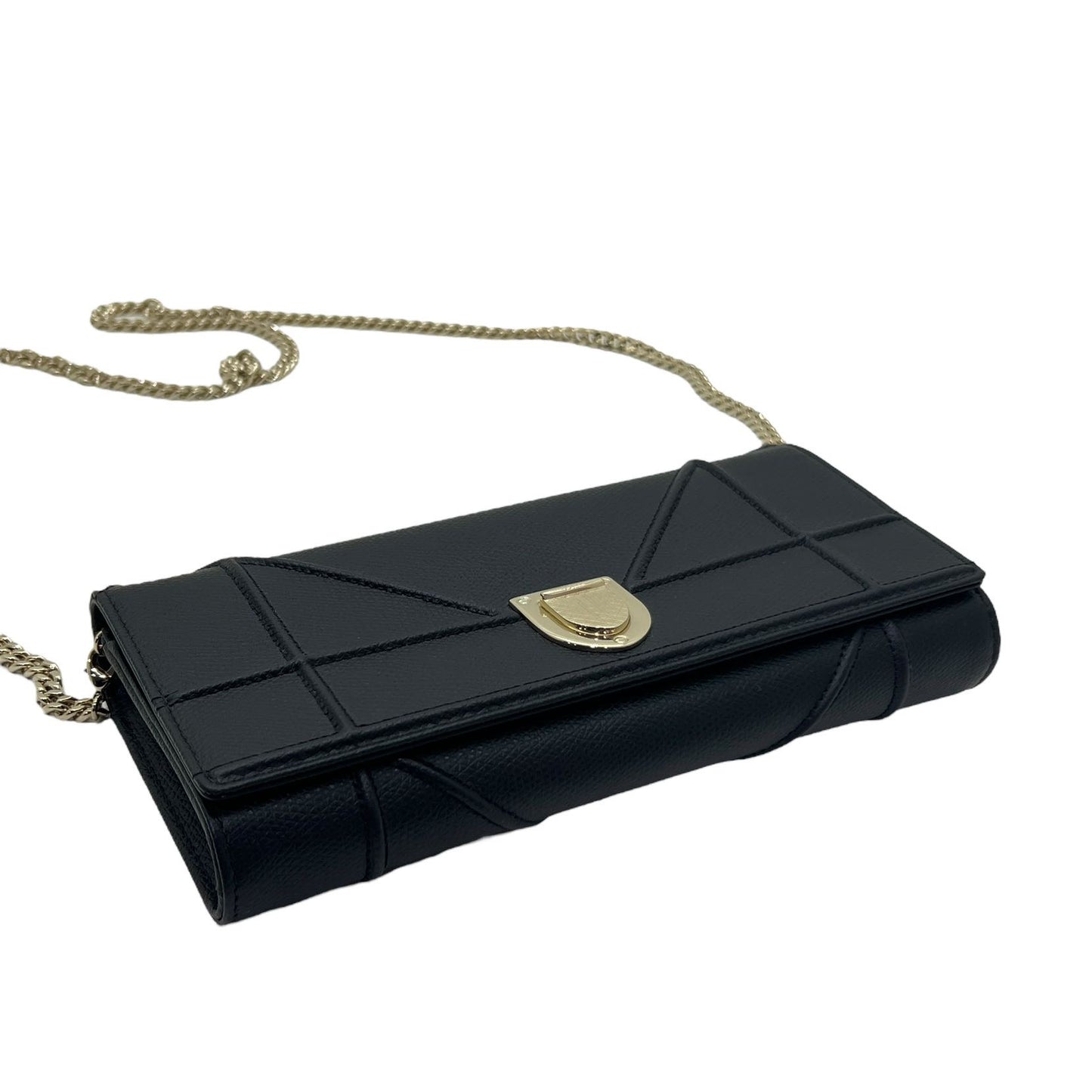 DIOR WALLET ON CHAIN DIORAMA IN PELLE