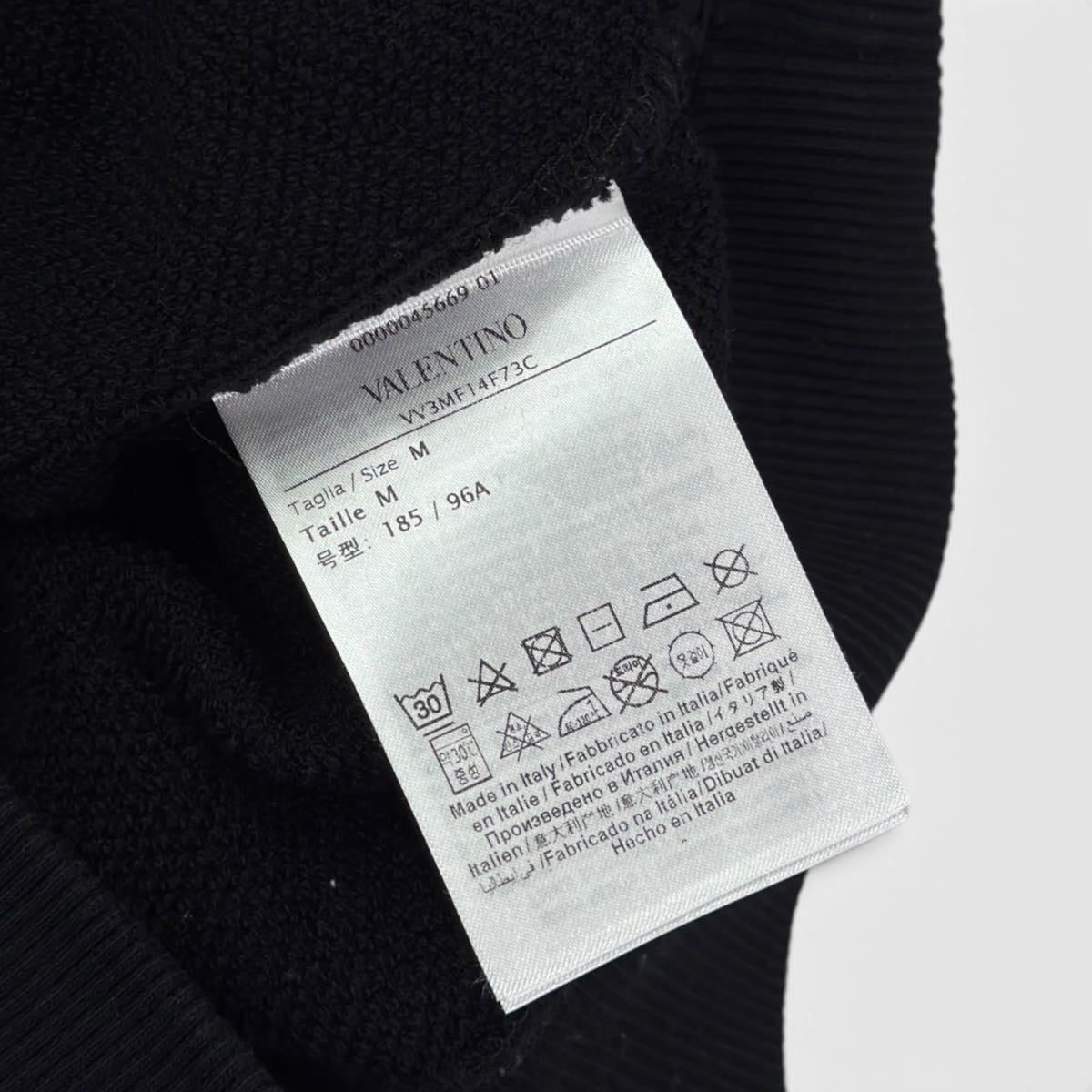 Felpa con logo taglia M oversize