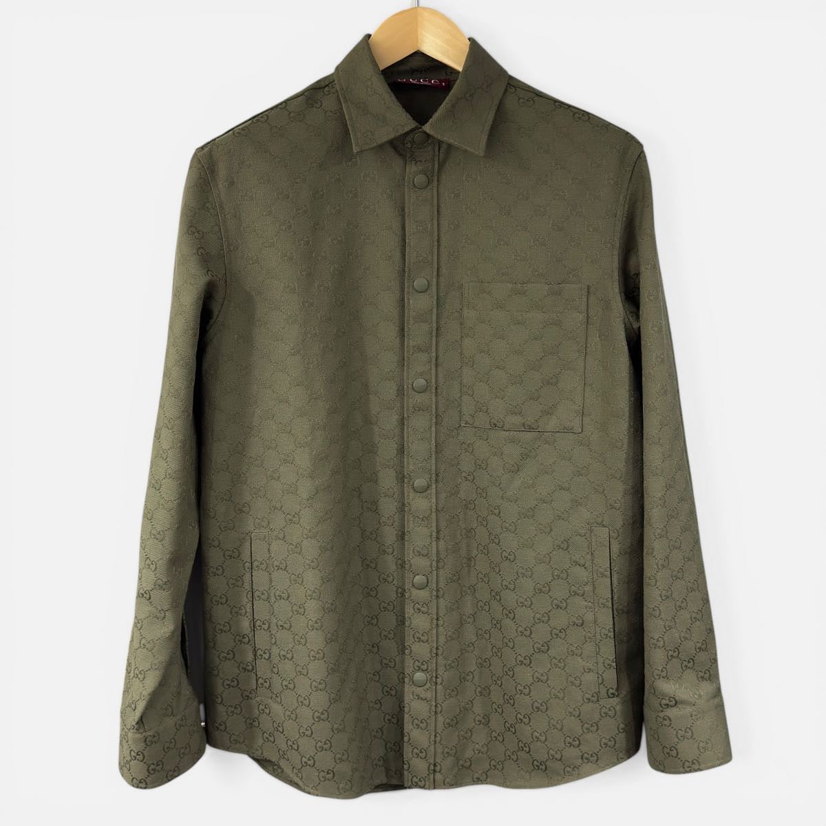 Camicia GG in misto cotone