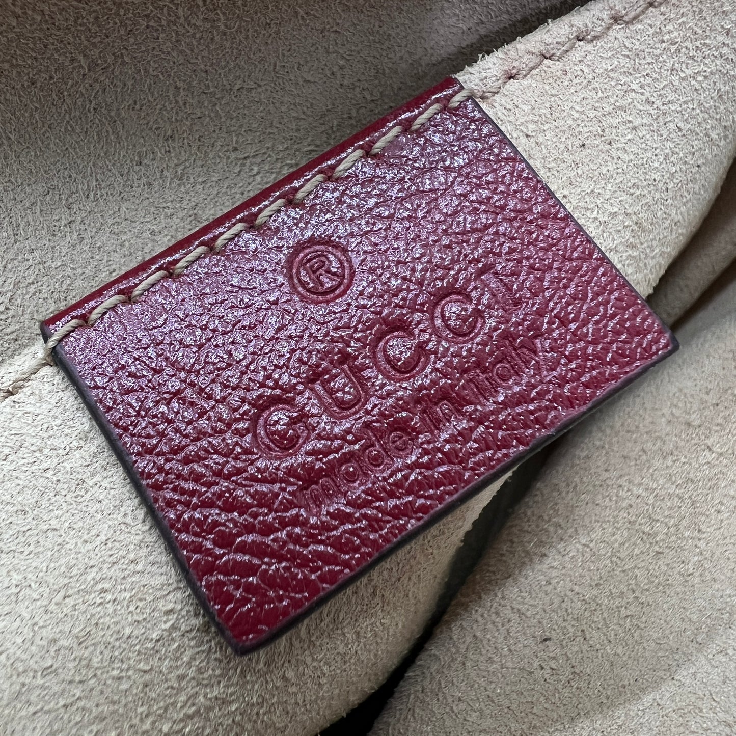 GUCCI MARMONT GG MARSUPIO IN PELLE