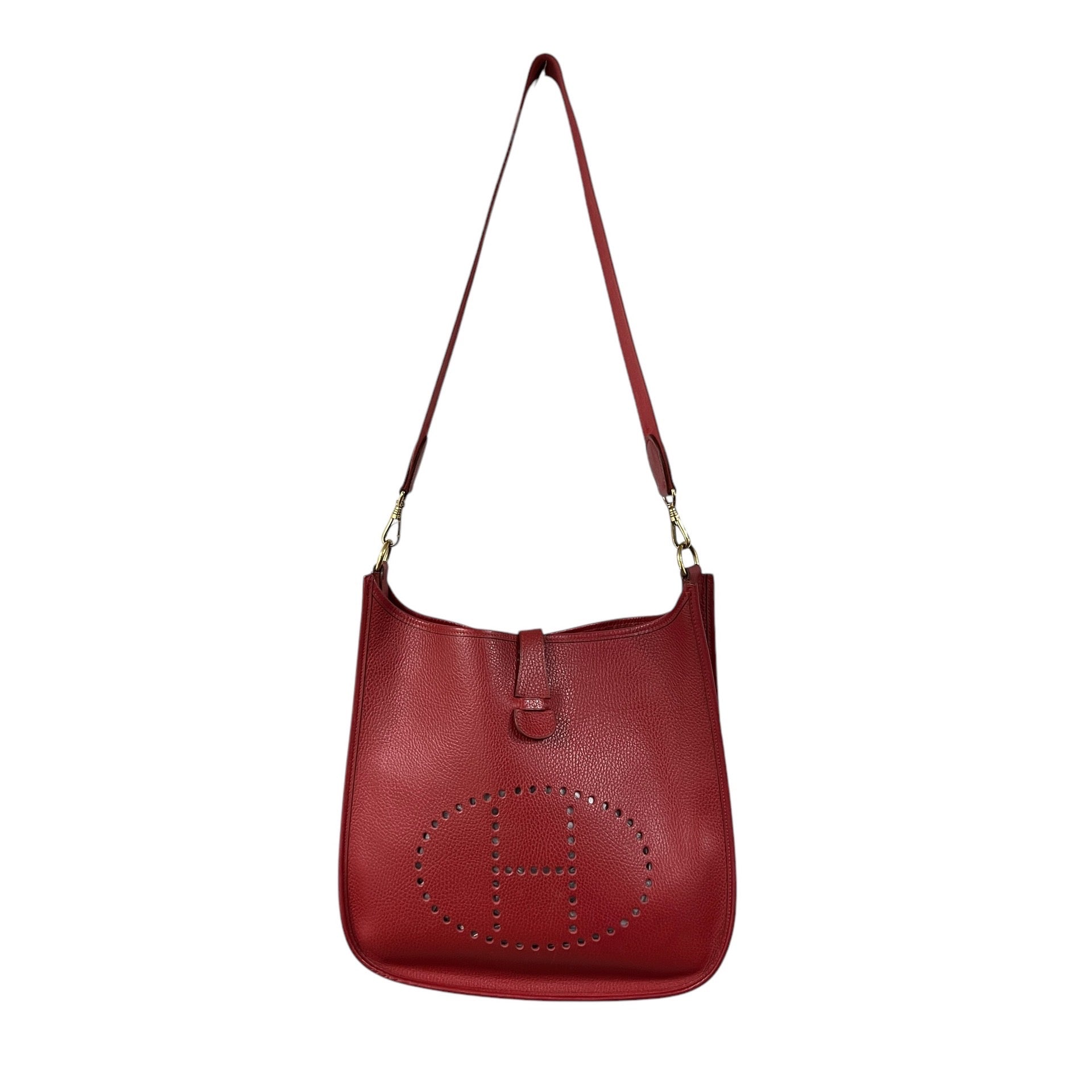 HERMÈS EVELYNE 33 ROSSA