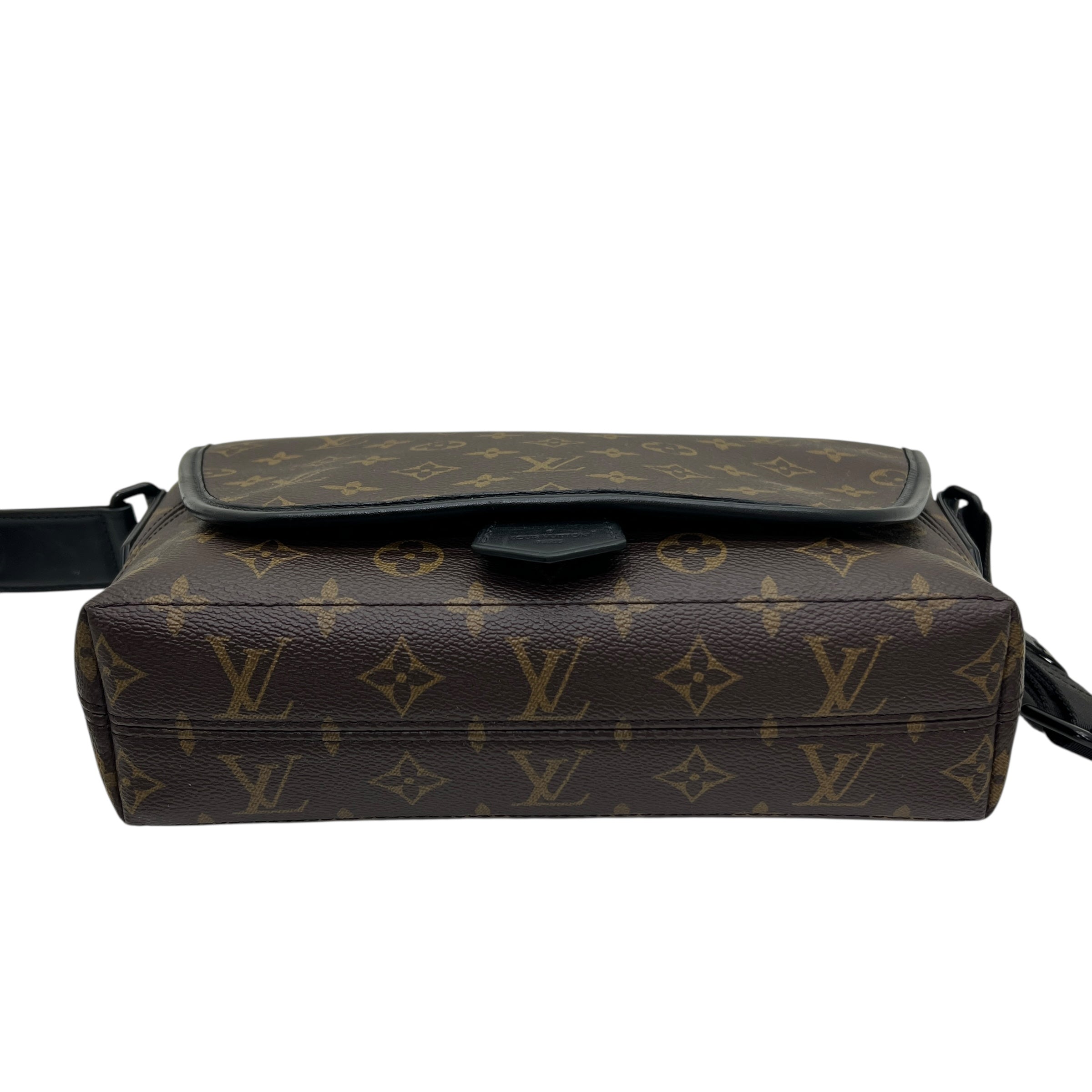 Borsa messenger Monogram Macassar