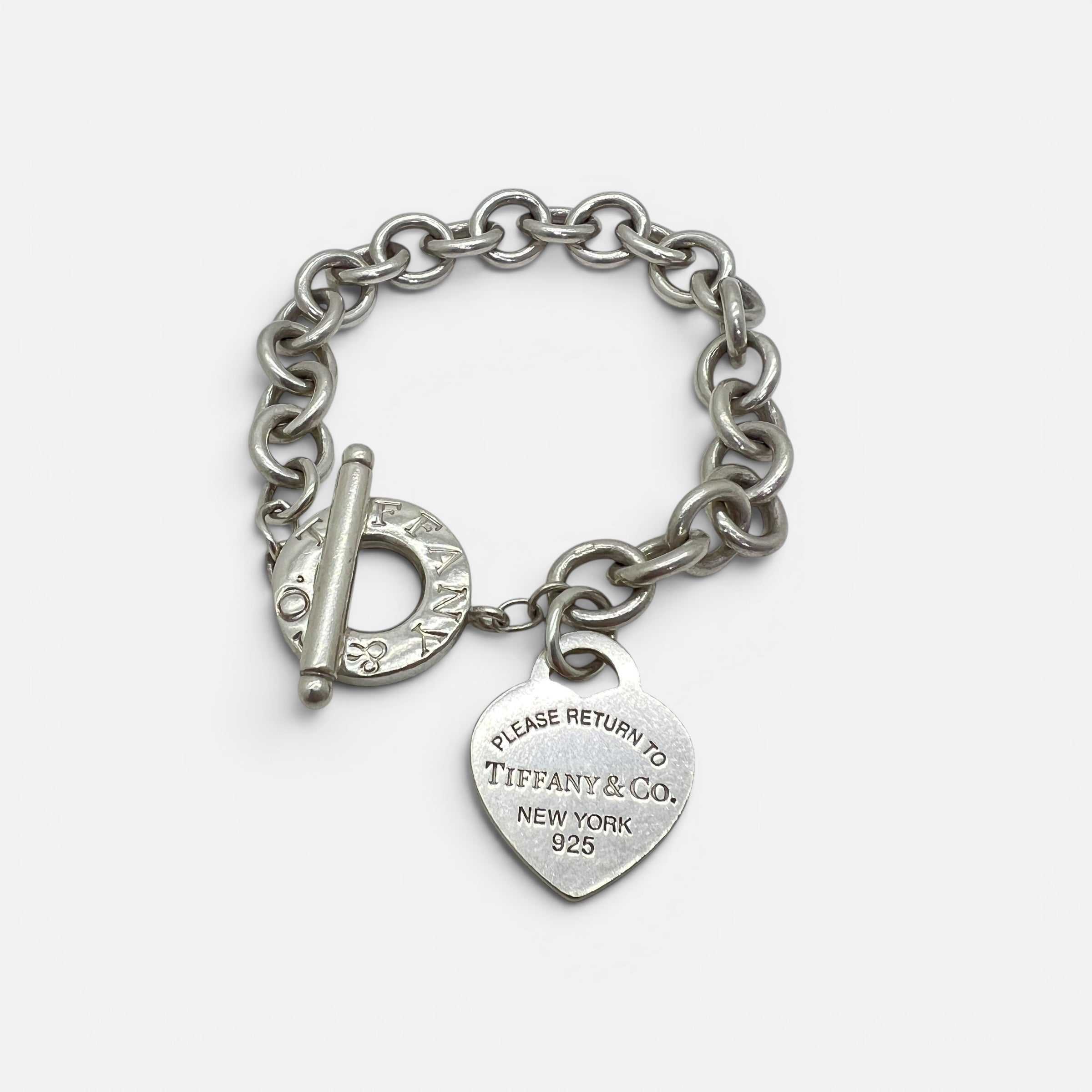 Bracciale Heart Tag con chiusura Toggle (personalizzato Cecilia)