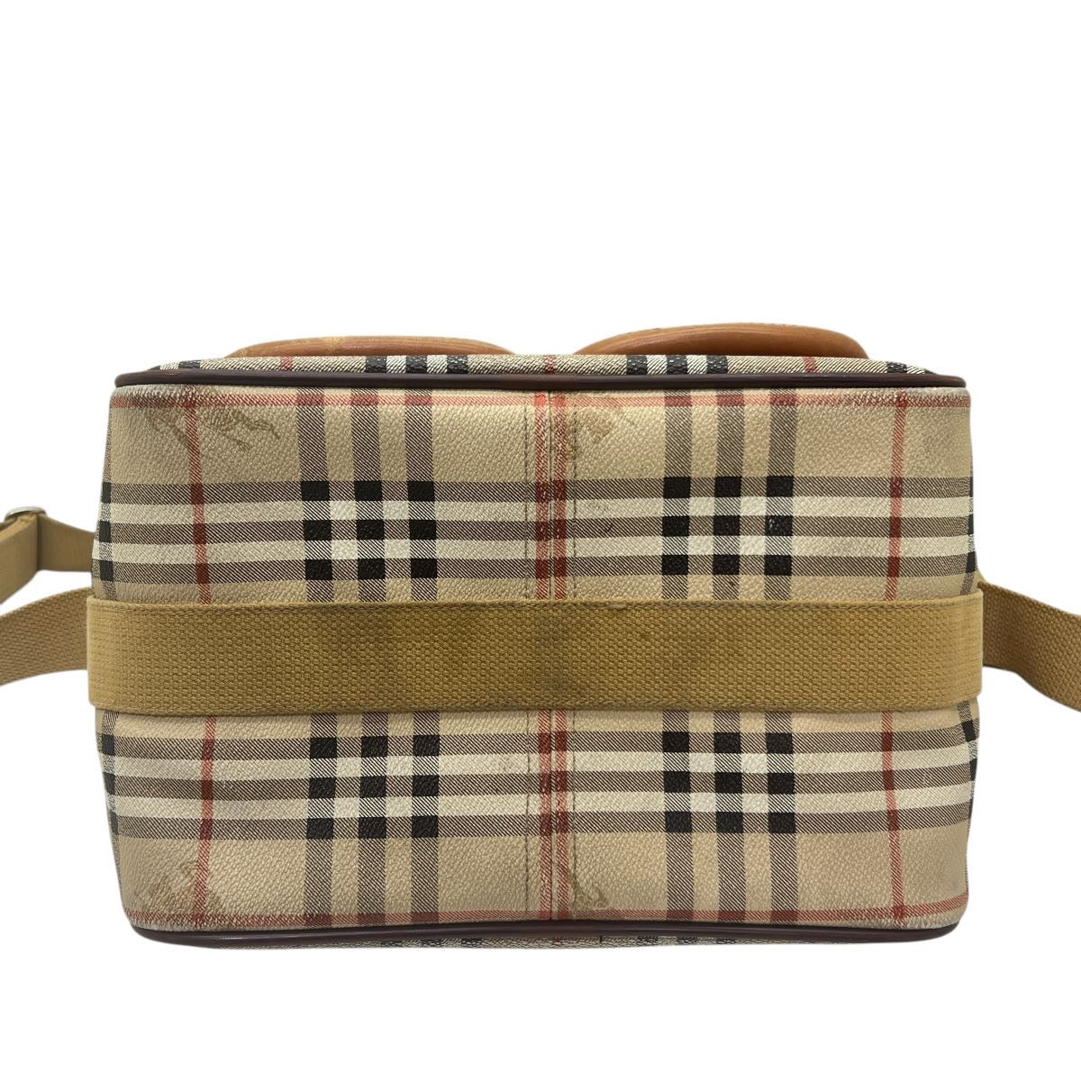 BURBERRY BORSA MESSENGER GRANDE VINTAGE IN PELLE